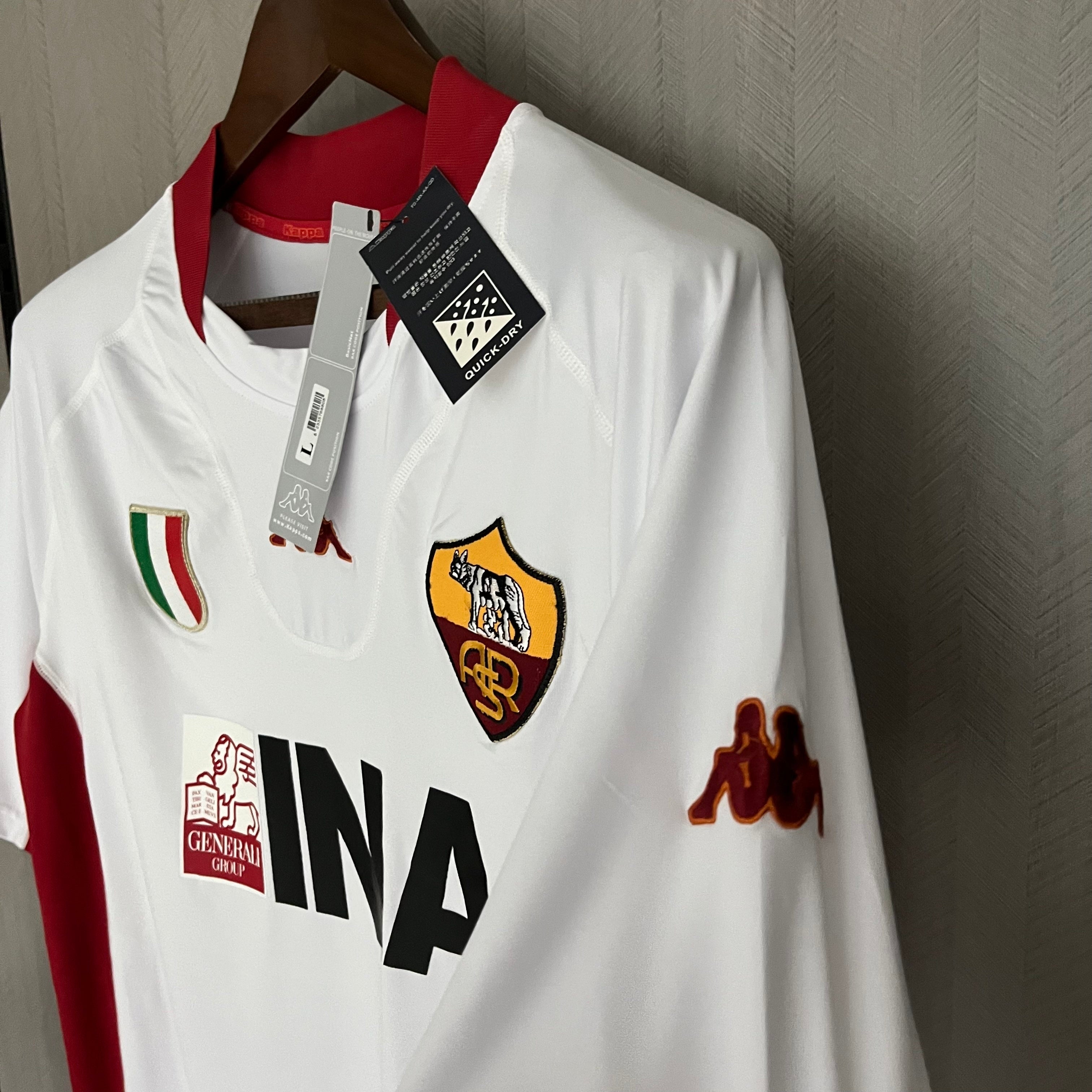 Camisa Retrô Roma Visitante 01/02