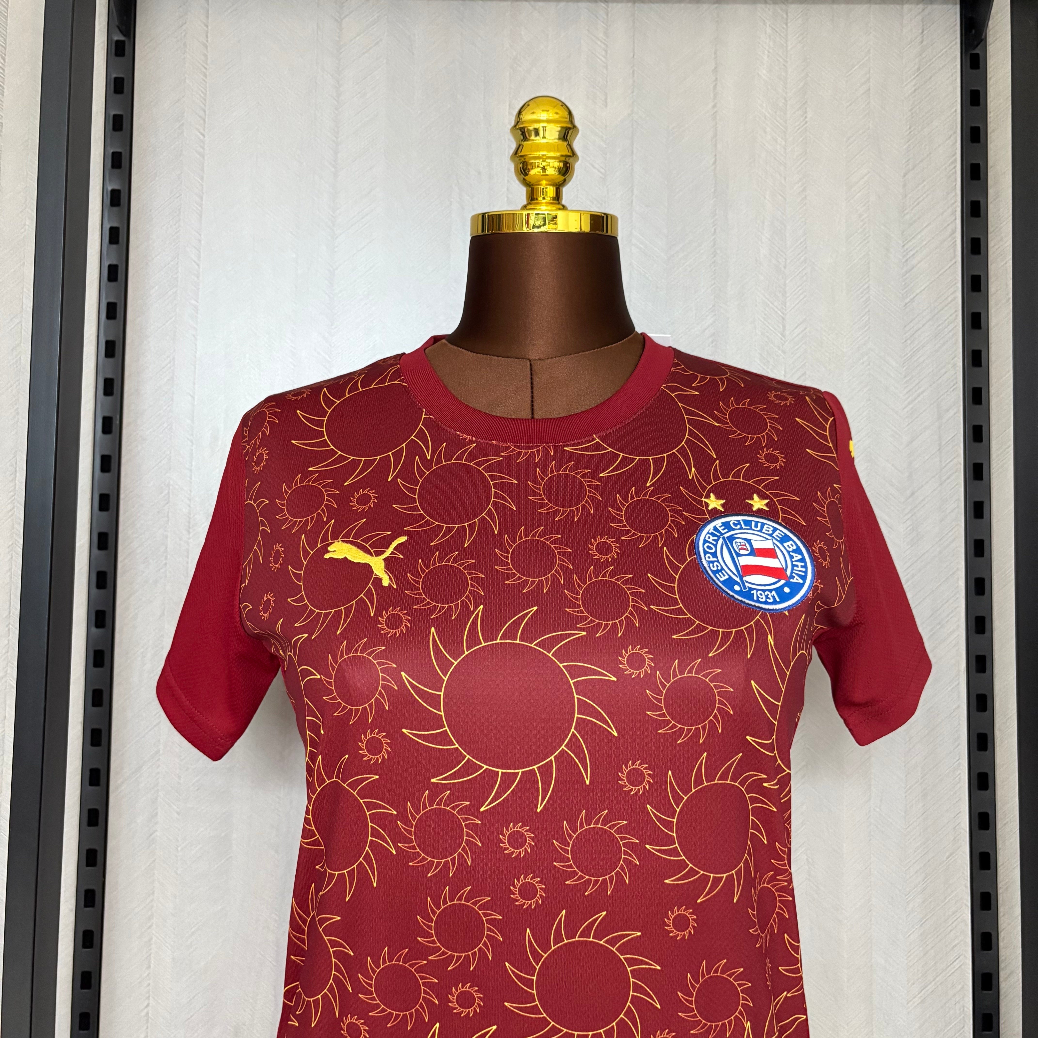 Terceira Camisa Feminina Bahia 2025/26