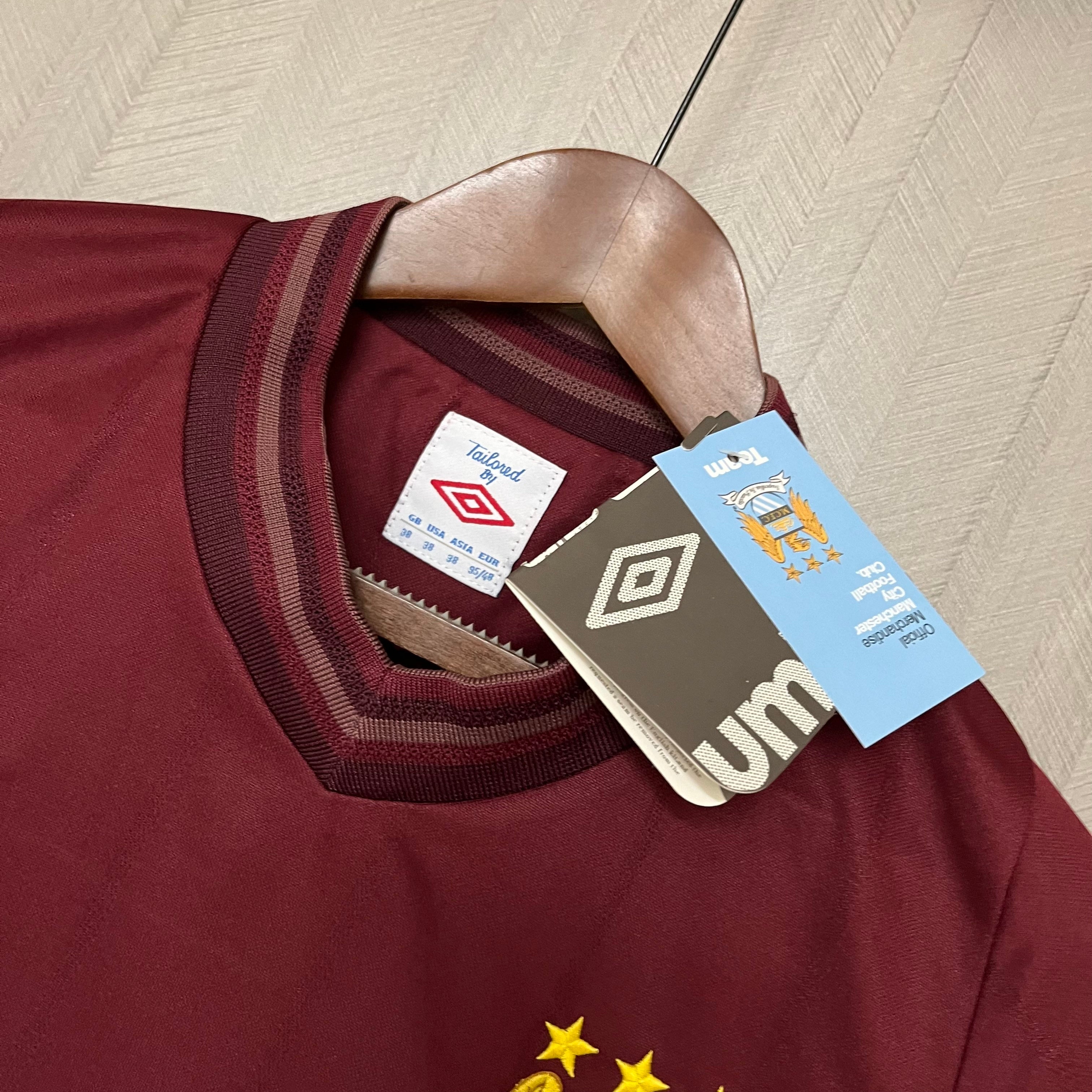 Camisa Retrô Manchester City Visitante 12/13