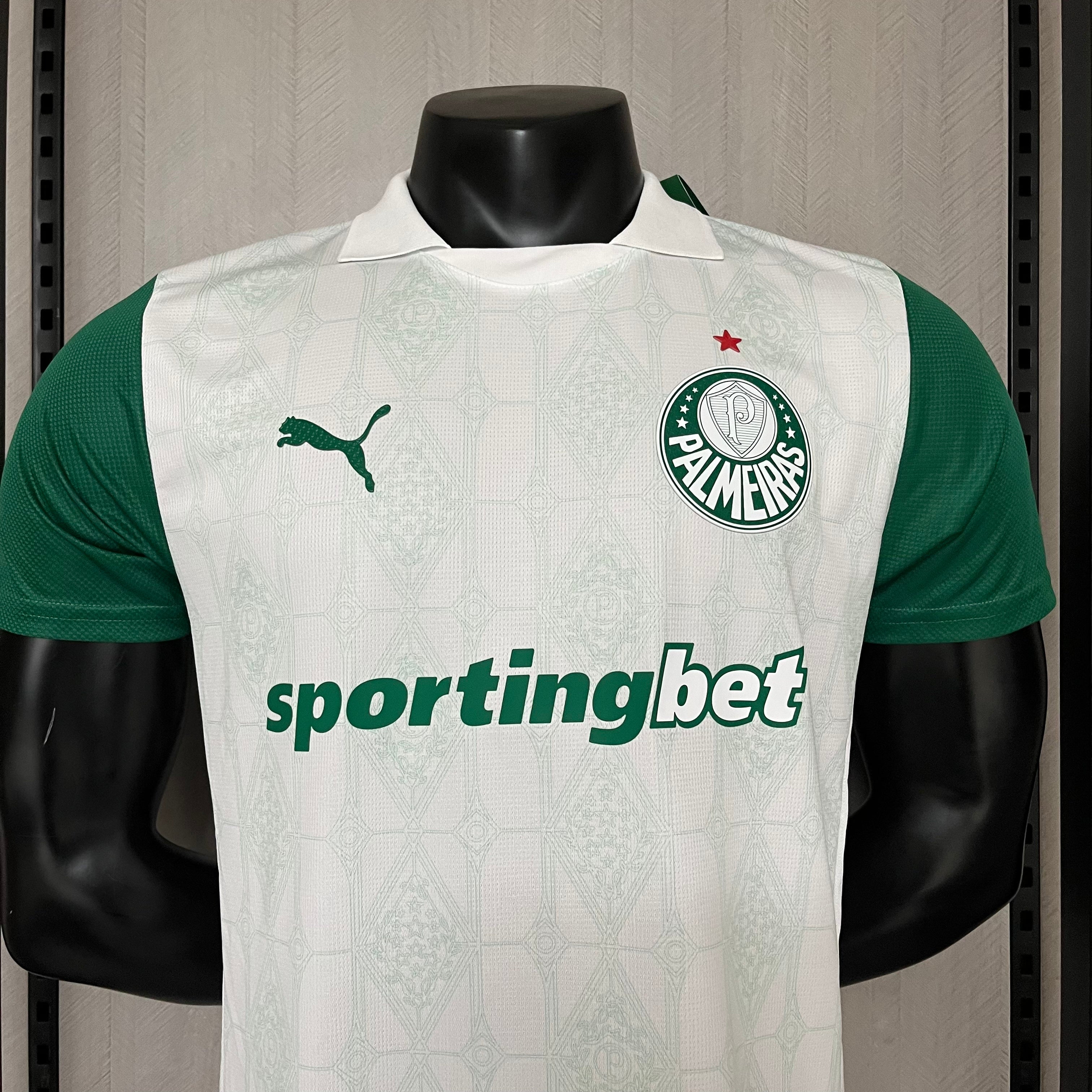 Camisa Versão Jogador Palmeiras Visitante 2025/26