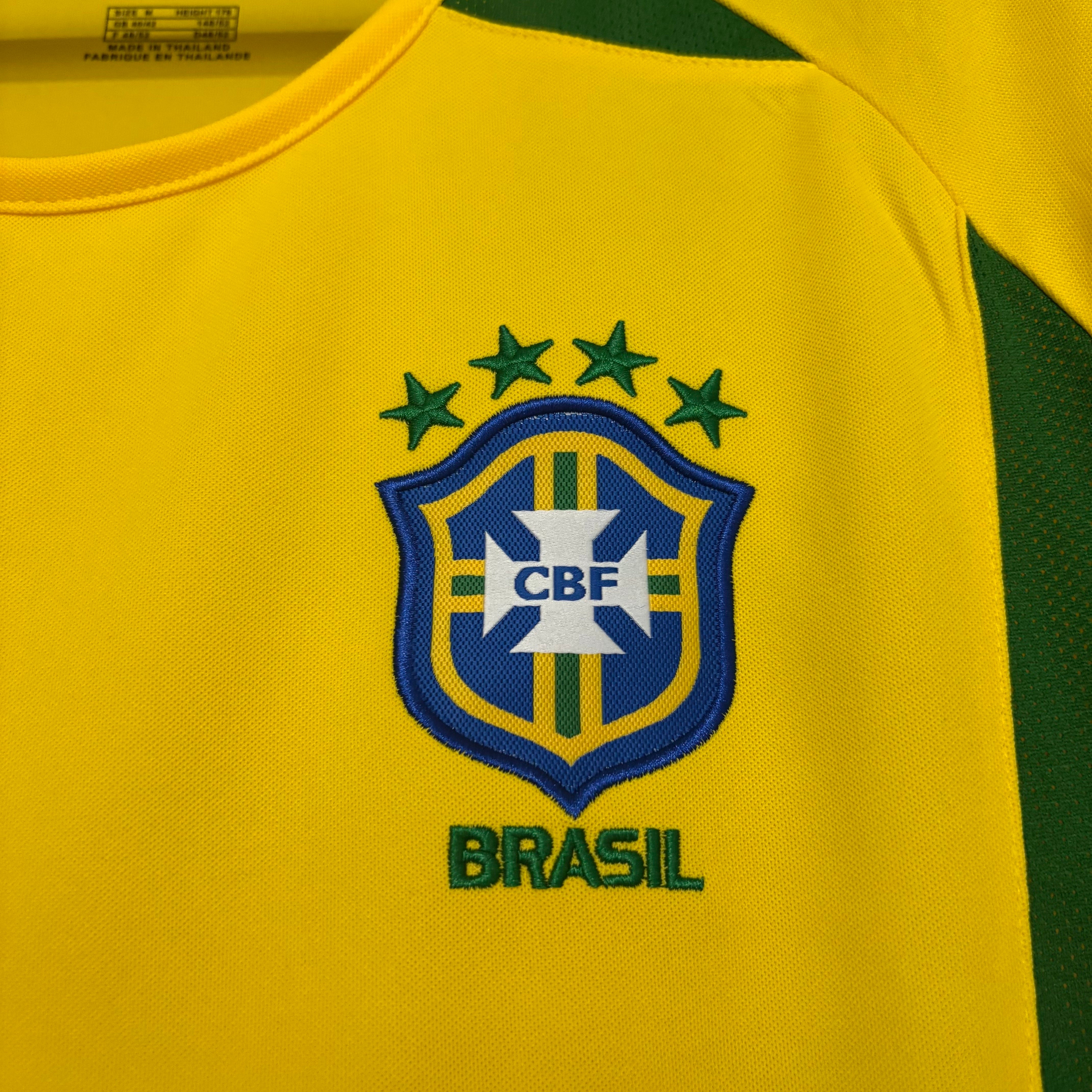 Camisa Retrô Brasil Home 2002