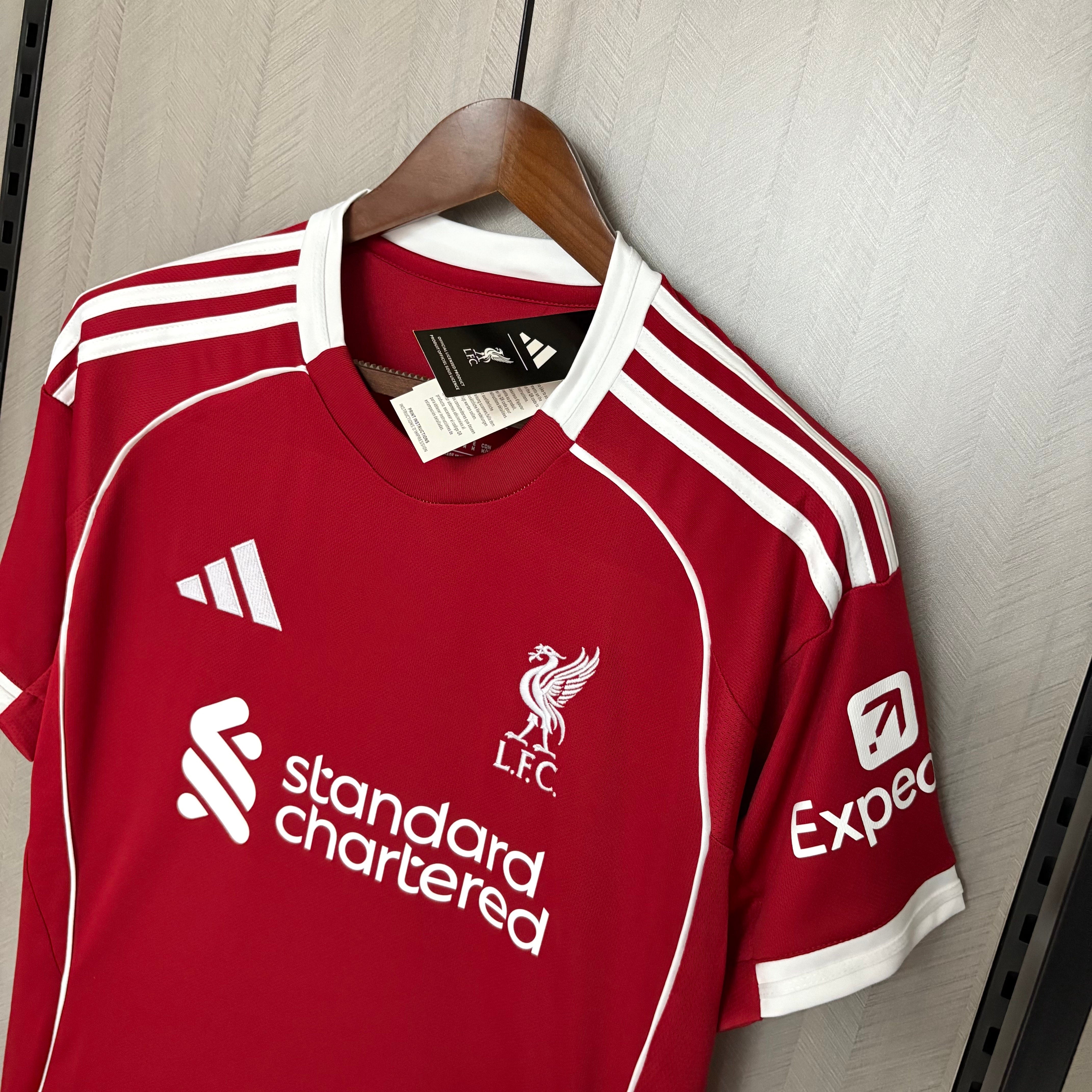 Camisa Liverpool Home 2025/26