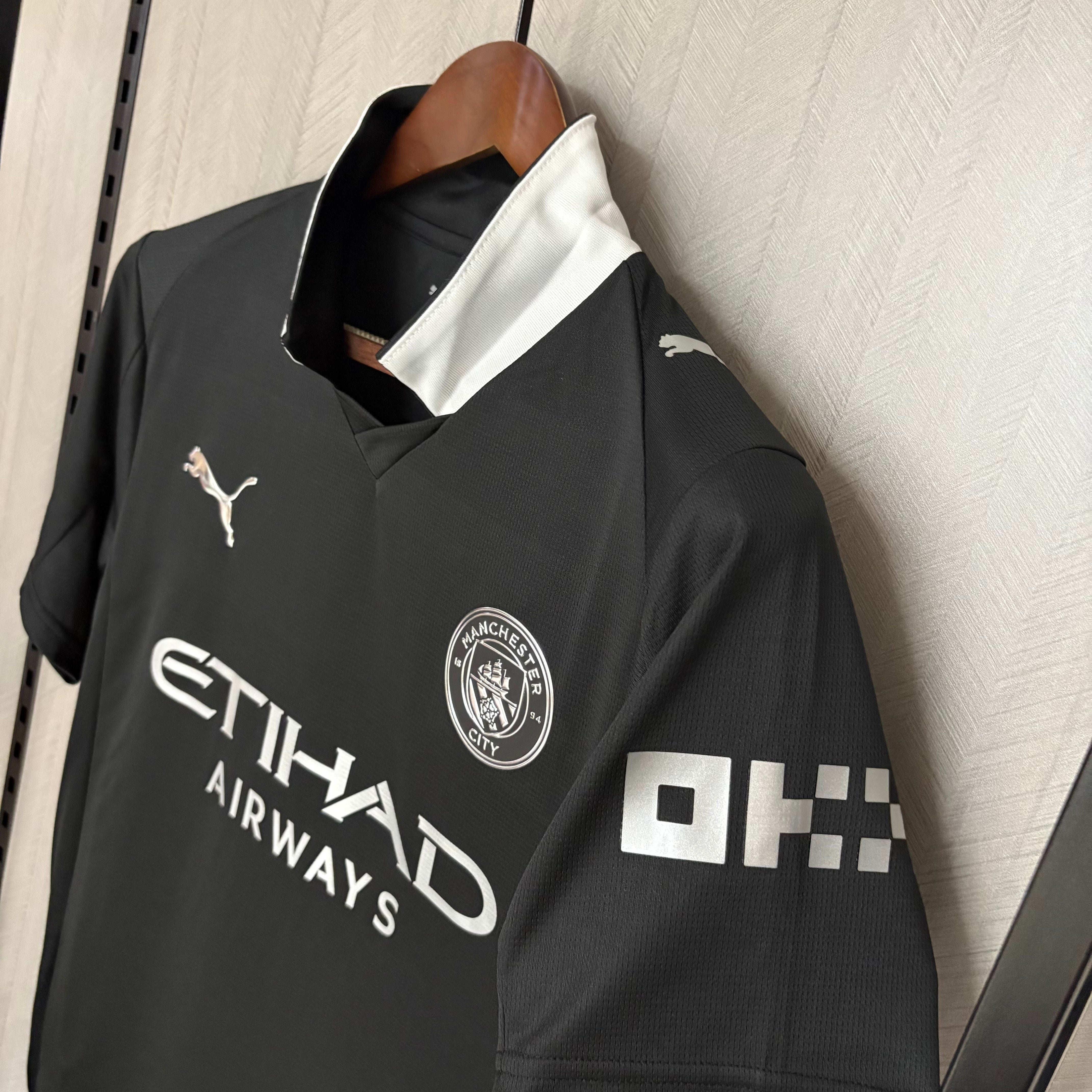 Camisa Manchester City Black 2025/26