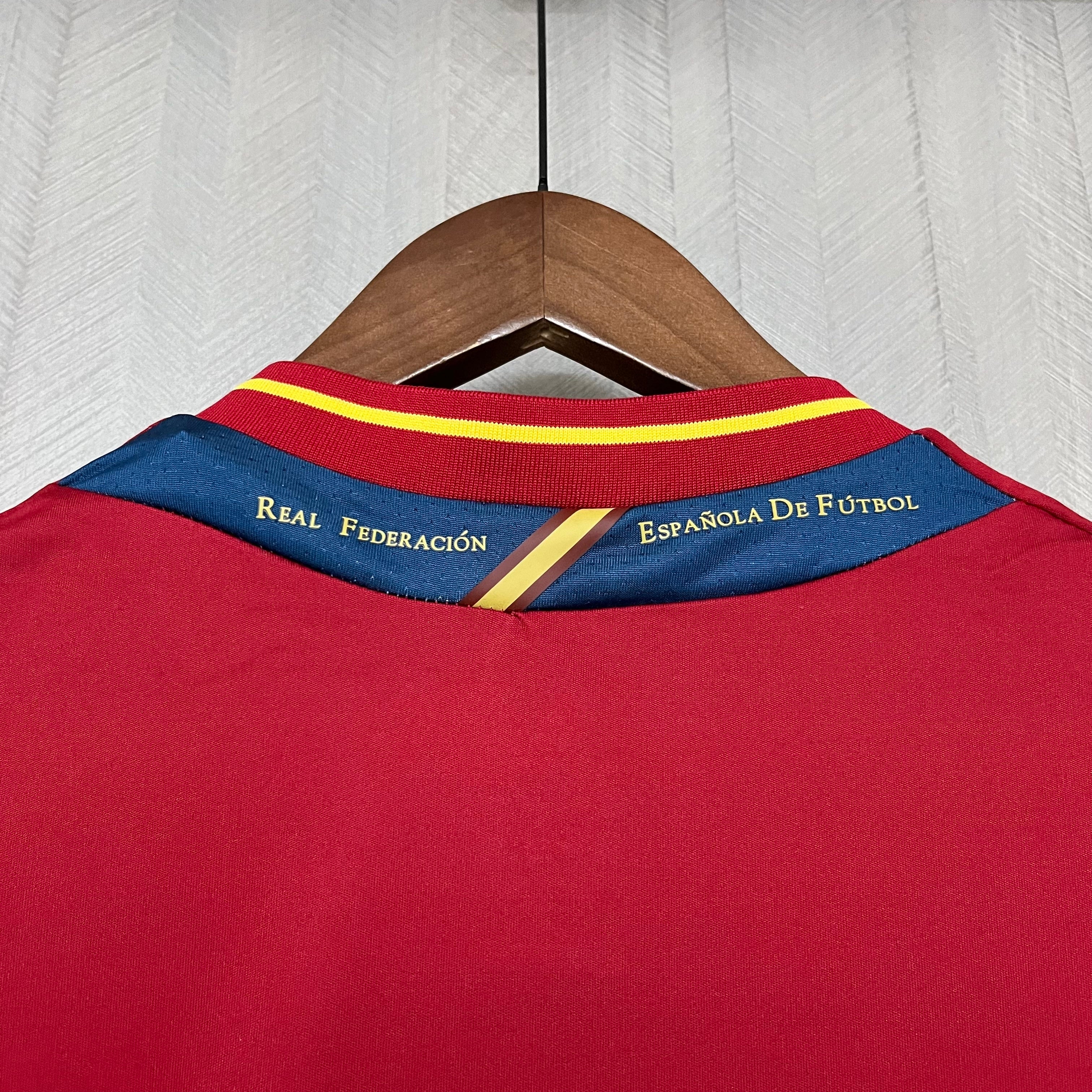 Camisa Retrô Espanha Home 2012