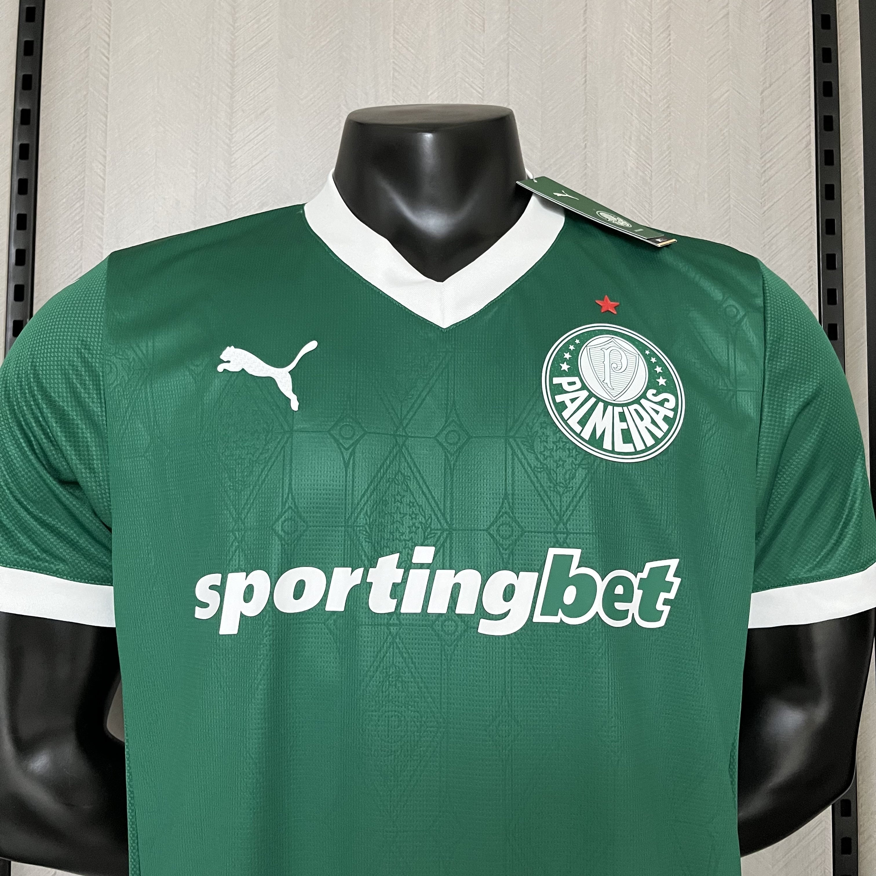 Camisa Versão Jogador Palmeiras Home 2025/26