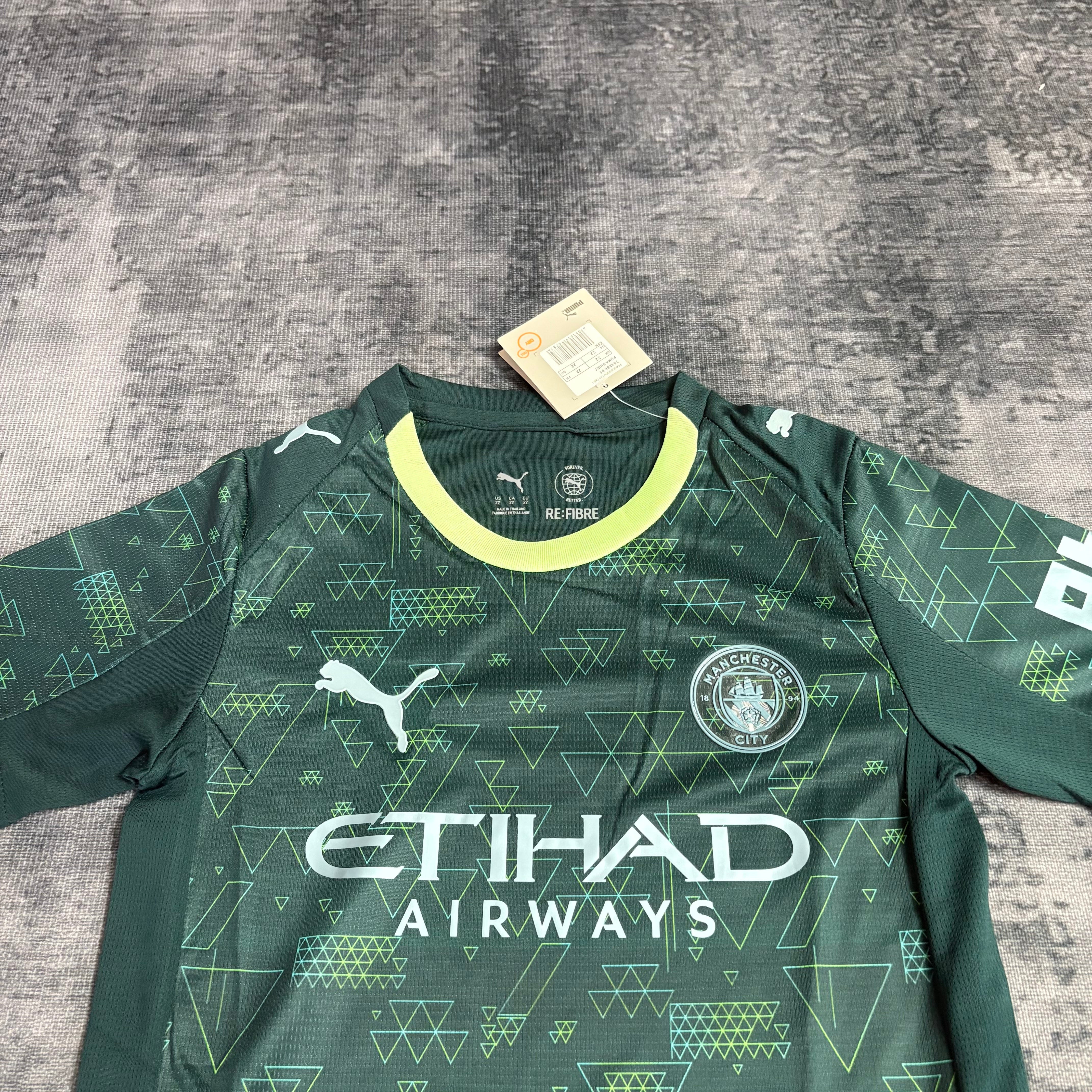 Kit Infantil Manchester City IIII 2025/26
