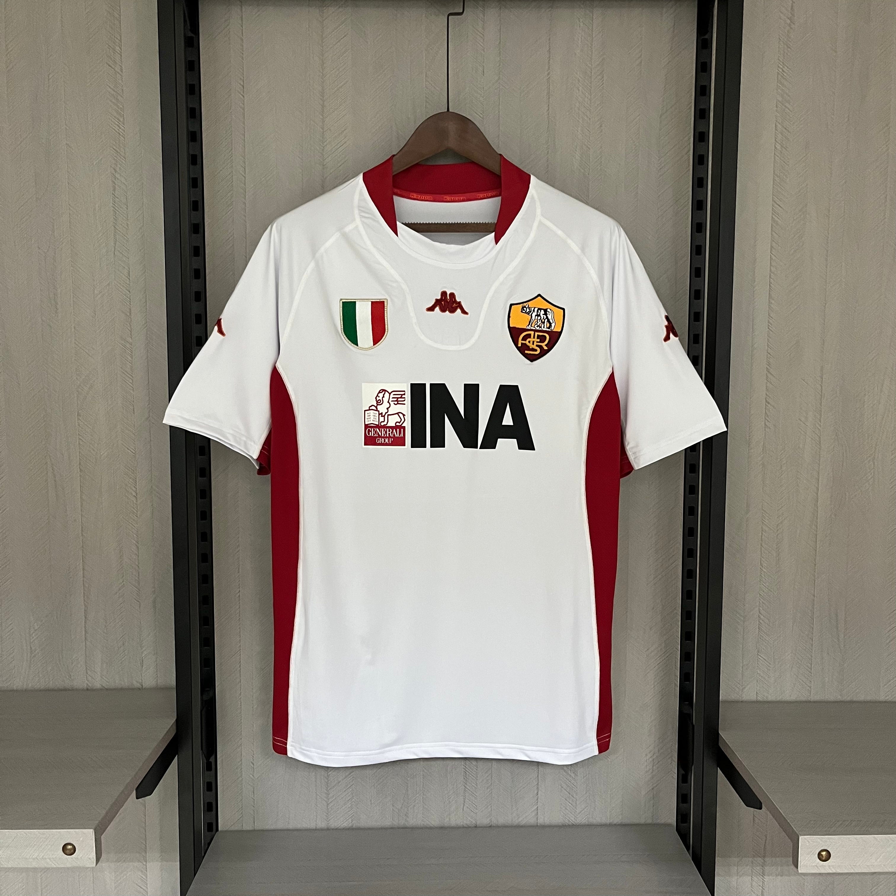 Camisa Retrô Roma Visitante 01/02