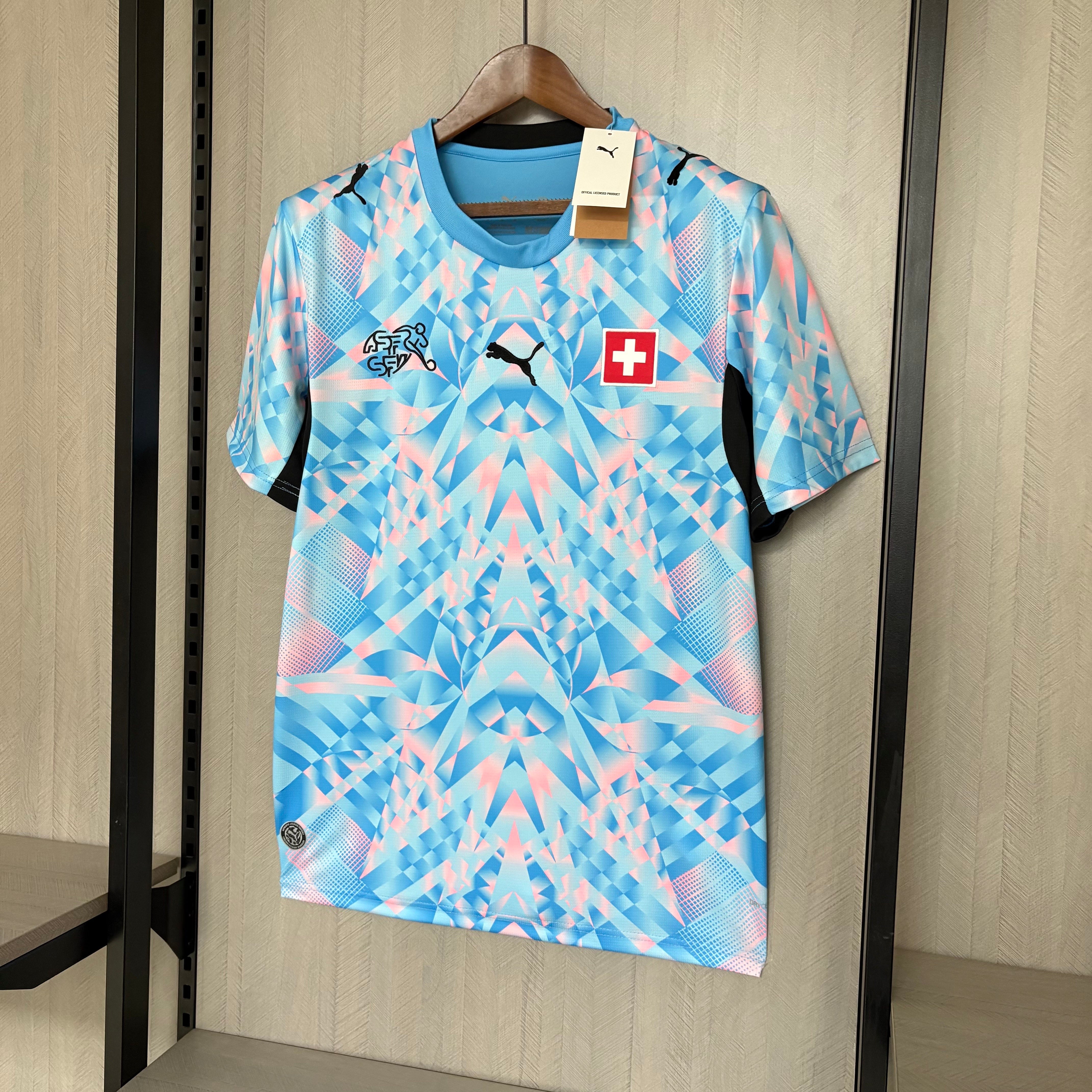 Camisa Seleção Suíça Visitante 2026