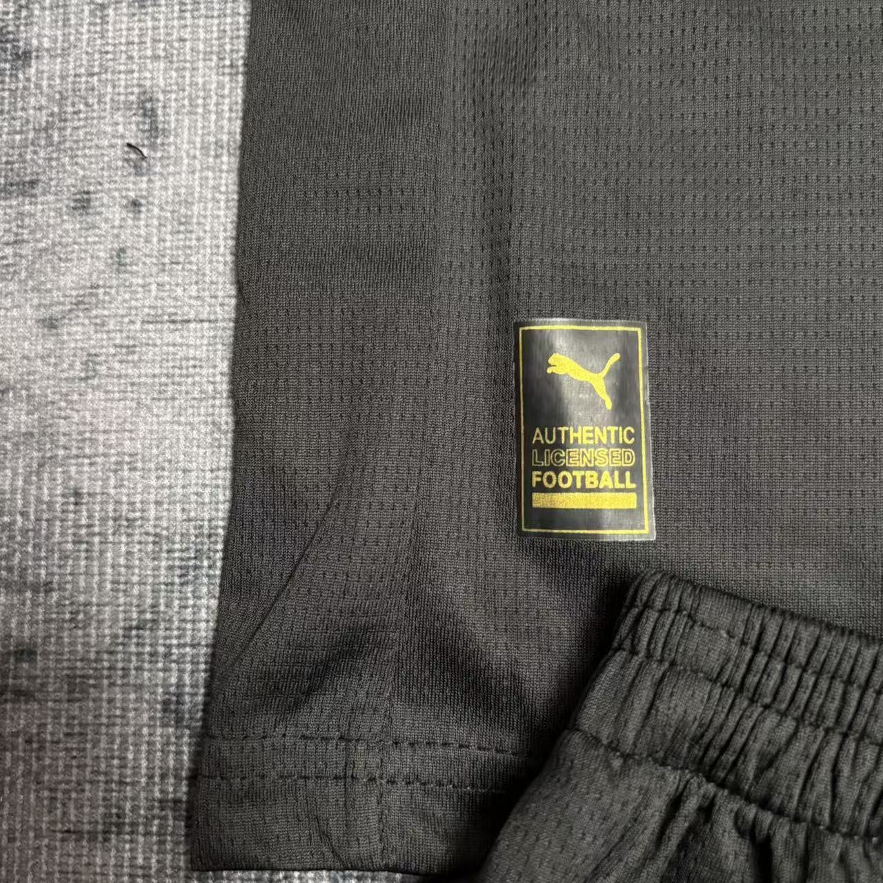 Kit Infantil Manchester City Black 2025/26