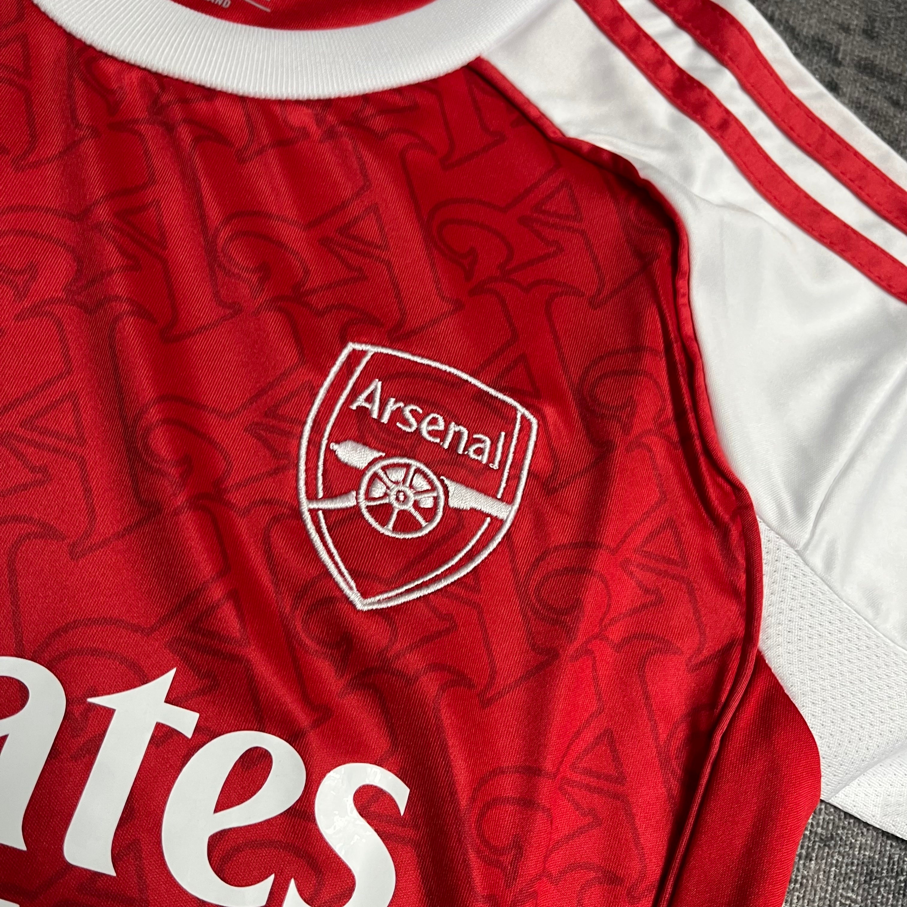 Kit Infantil Arsenal Home 2025/26
