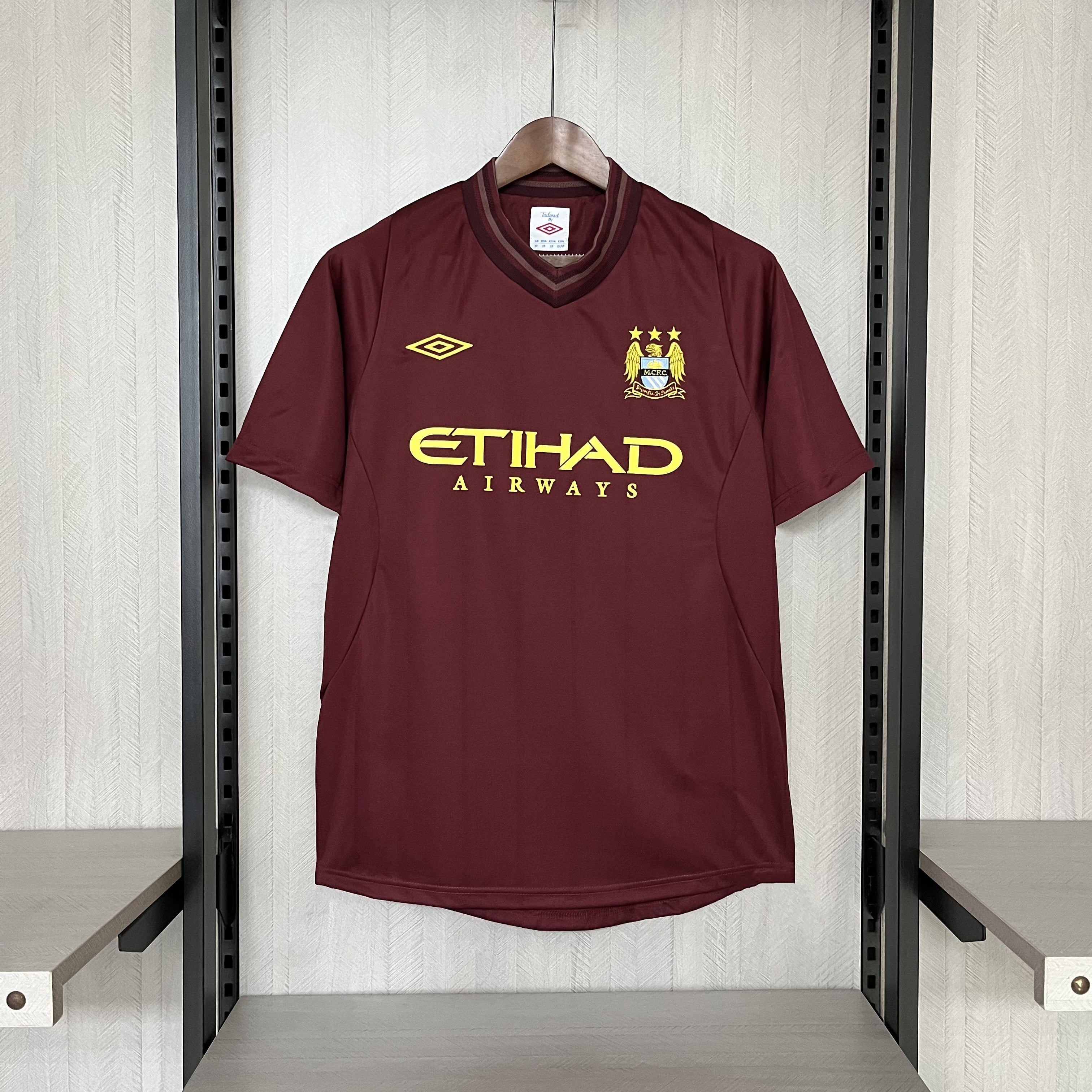 Camisa Retrô Manchester City Visitante 12/13
