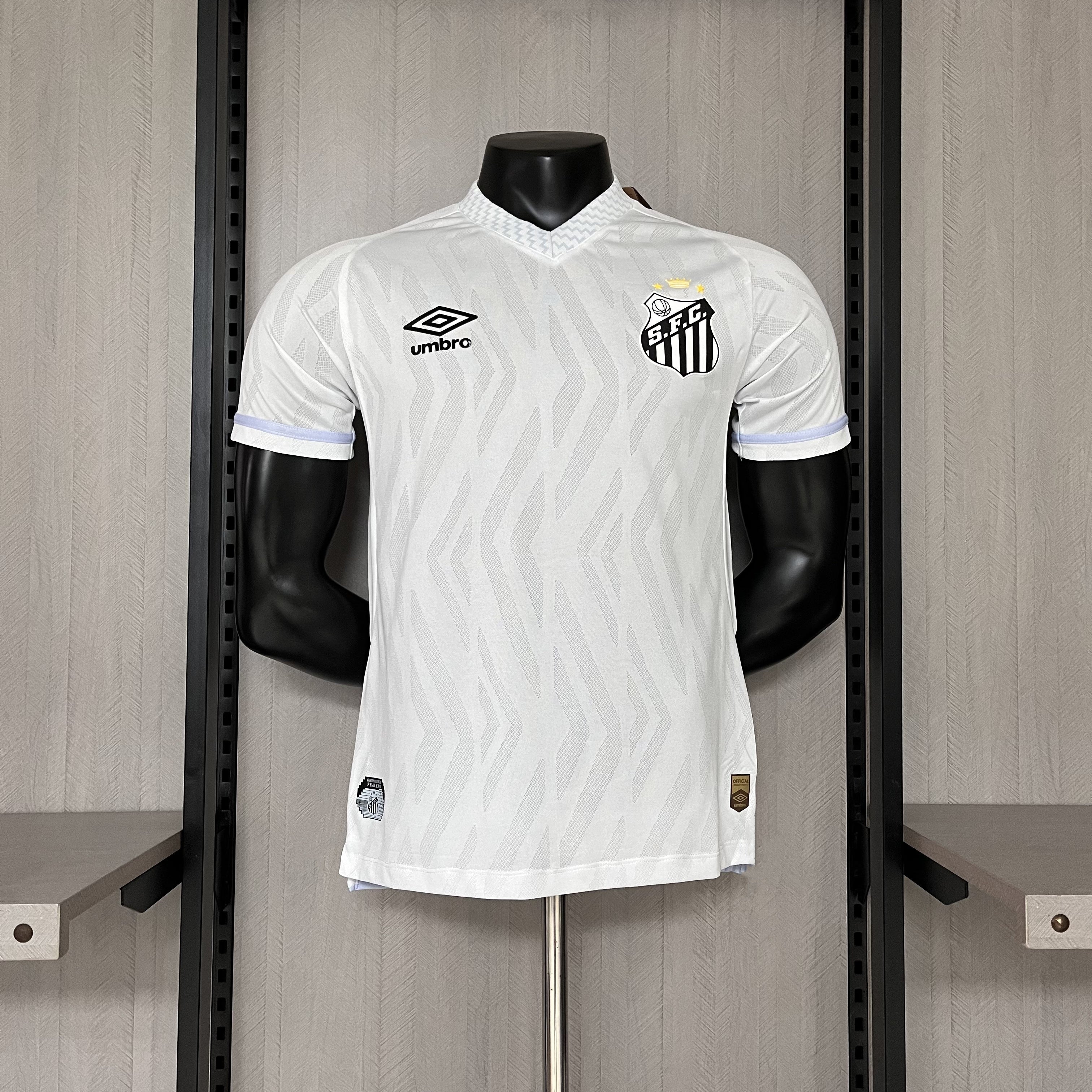 Camisa Versão Jogador Santos Home 2025/26