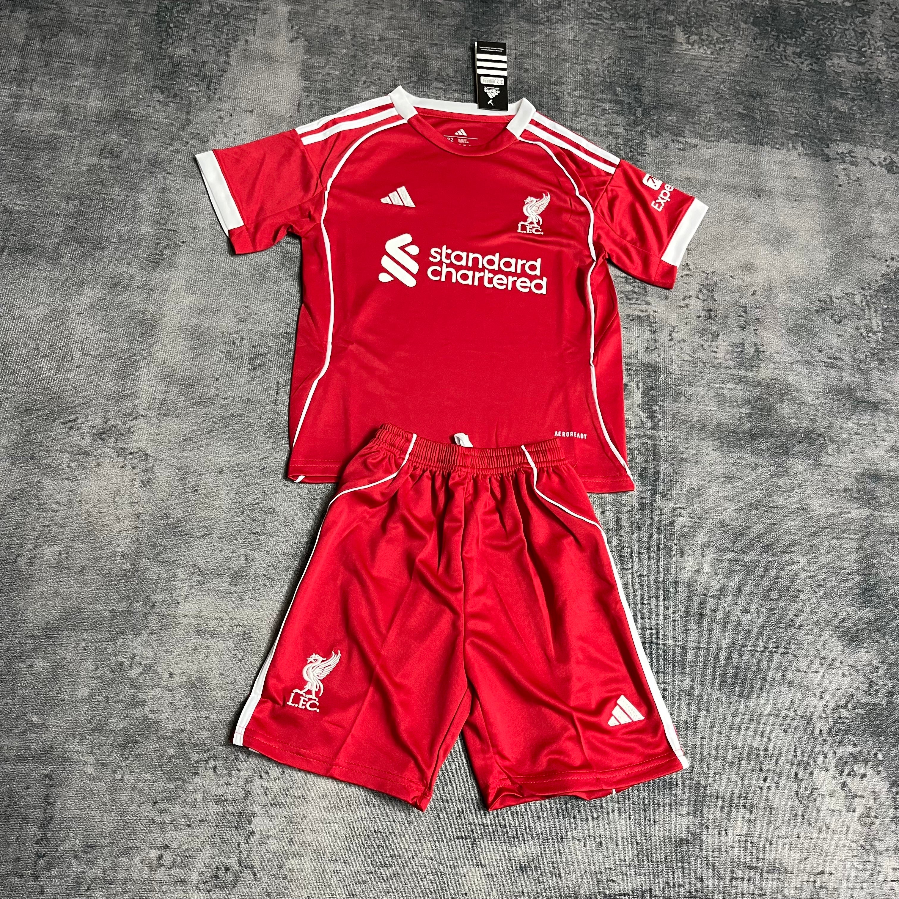 Kit Infantil Liverpool Home 2025/26