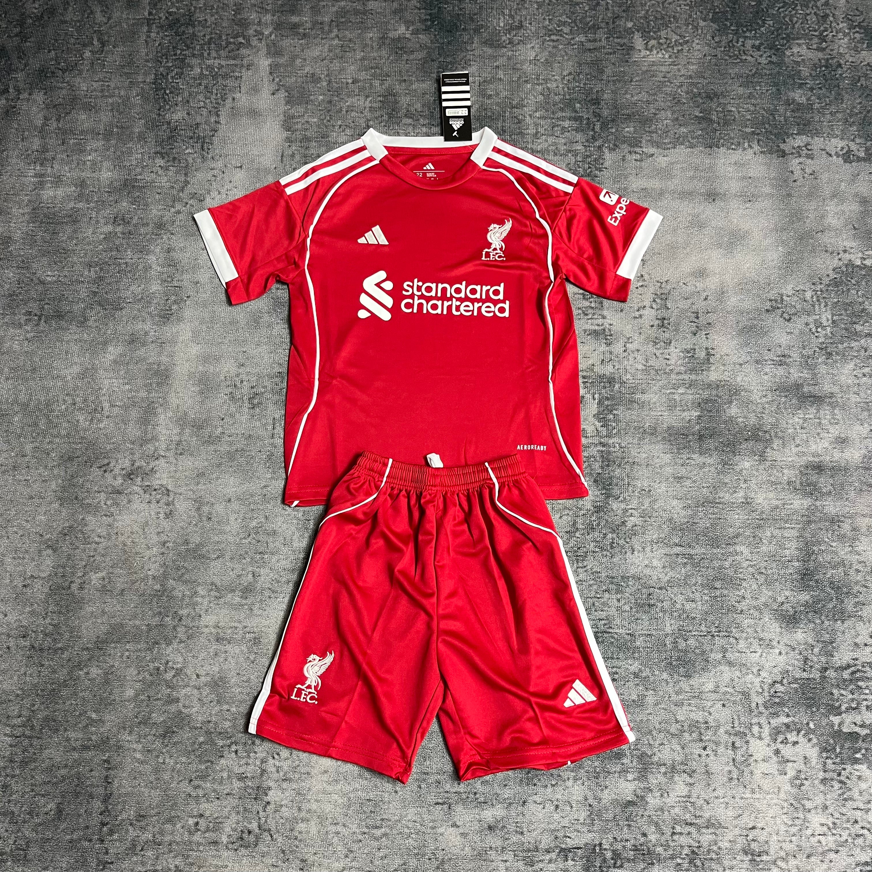 Kit Infantil Liverpool Home 2025/26