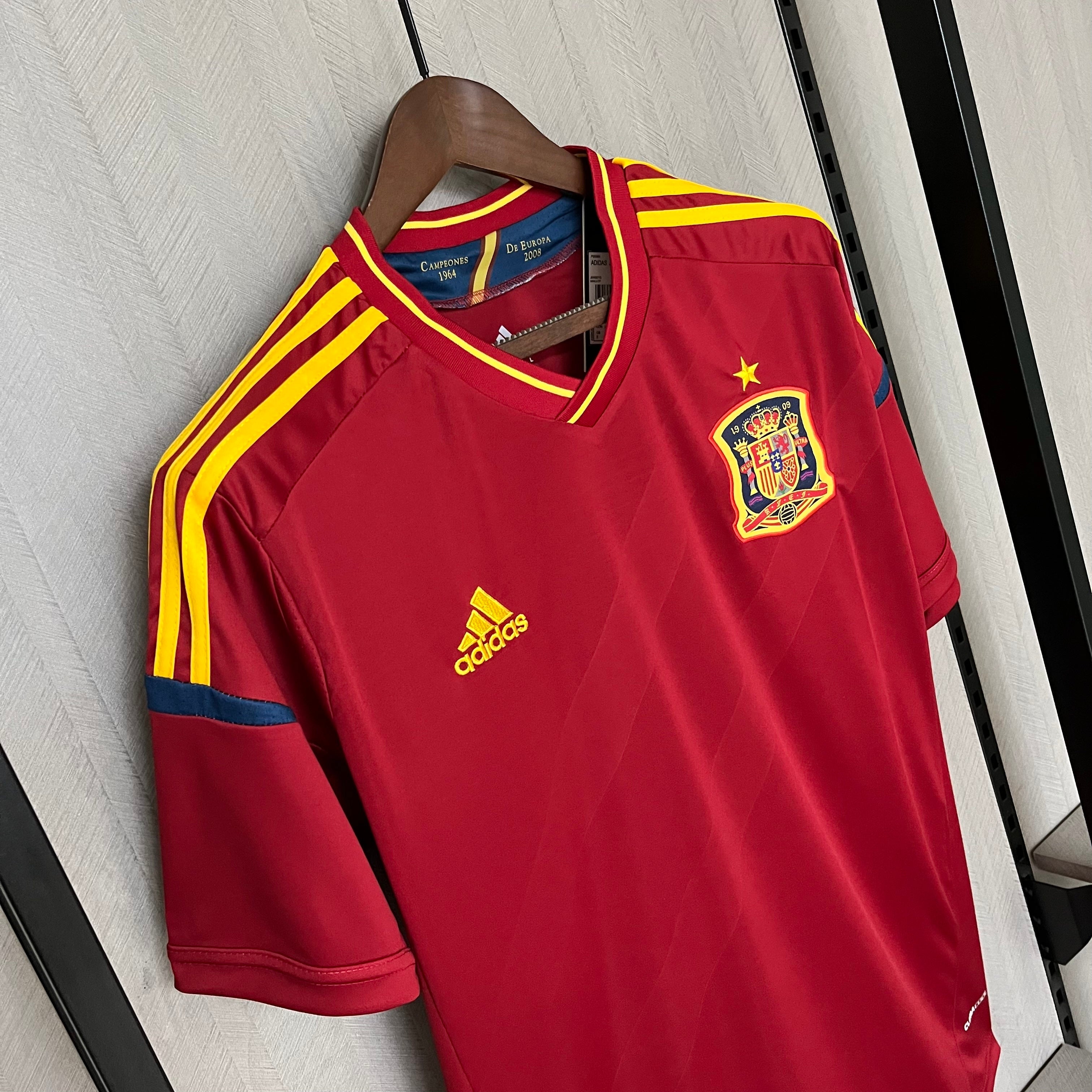 Camisa Retrô Espanha Home 2012