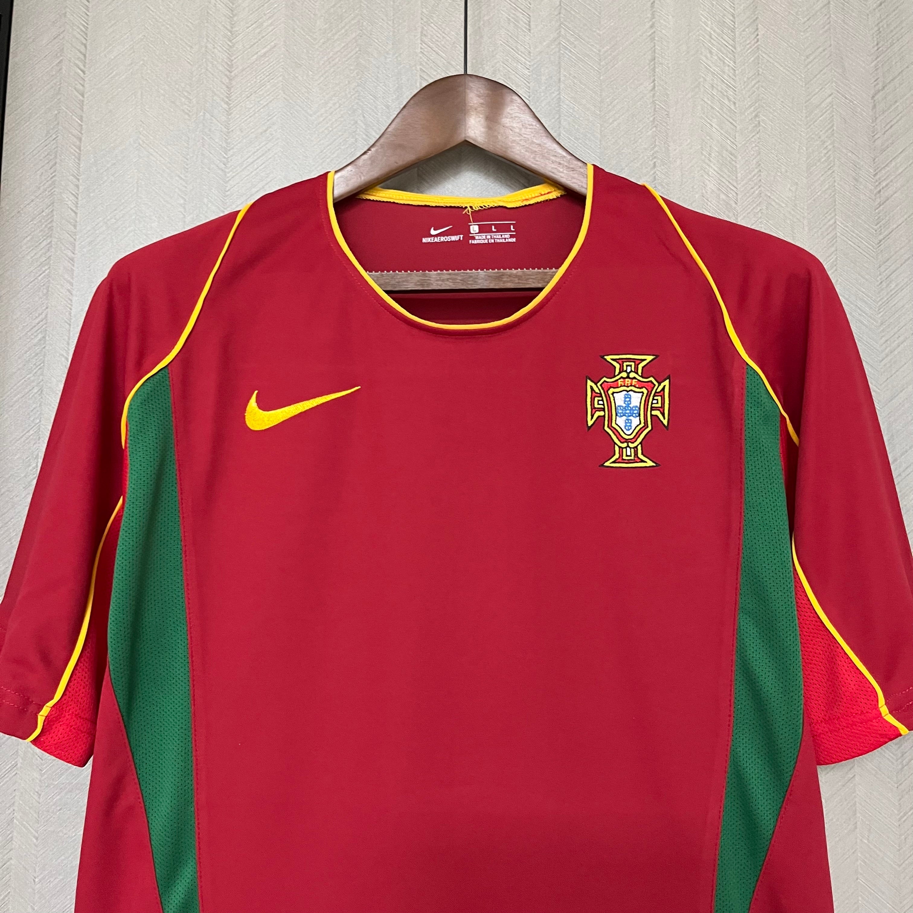 Camisa Retrô Portugal Home 2002