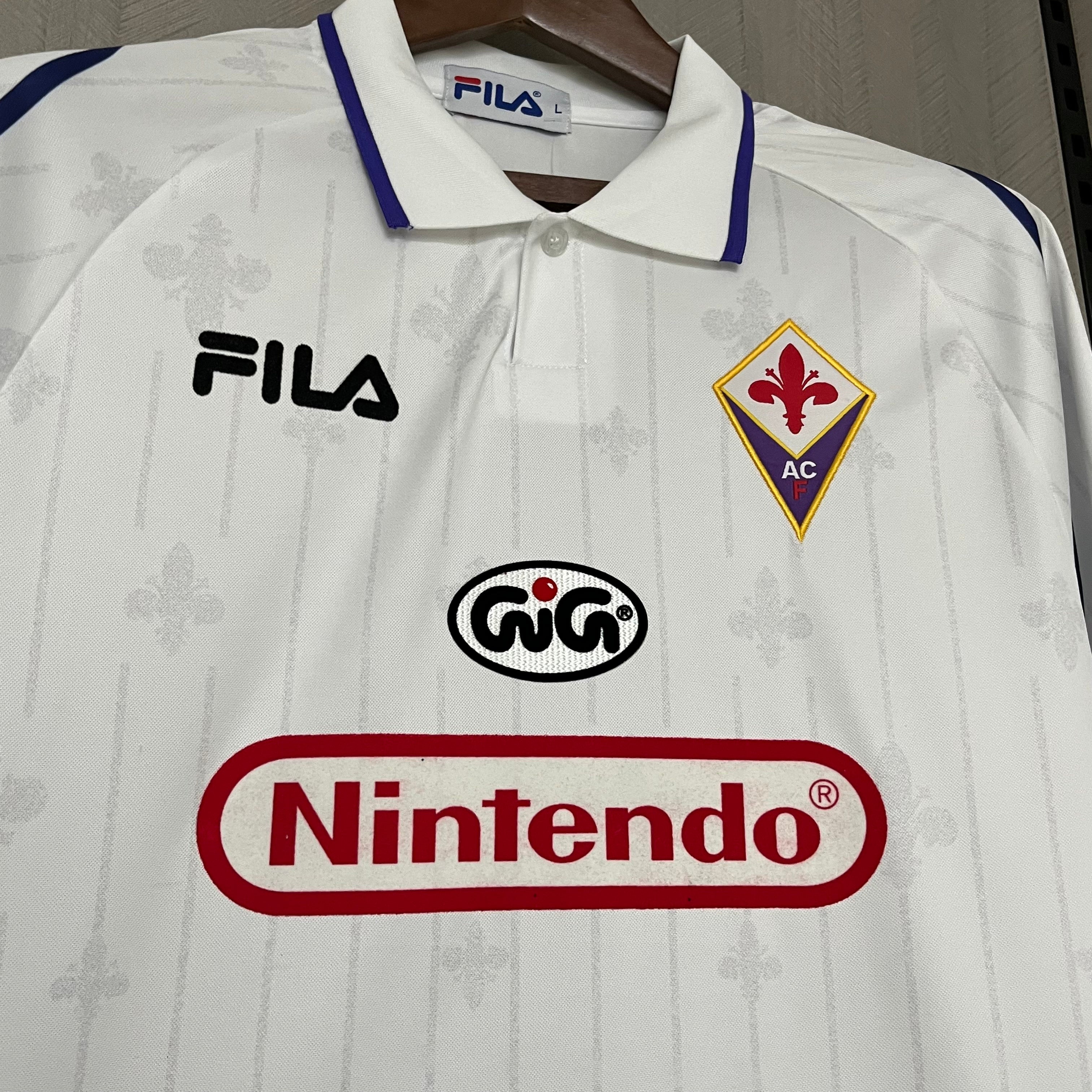 Camisa Retrô Fiorentina Visitante 97/98