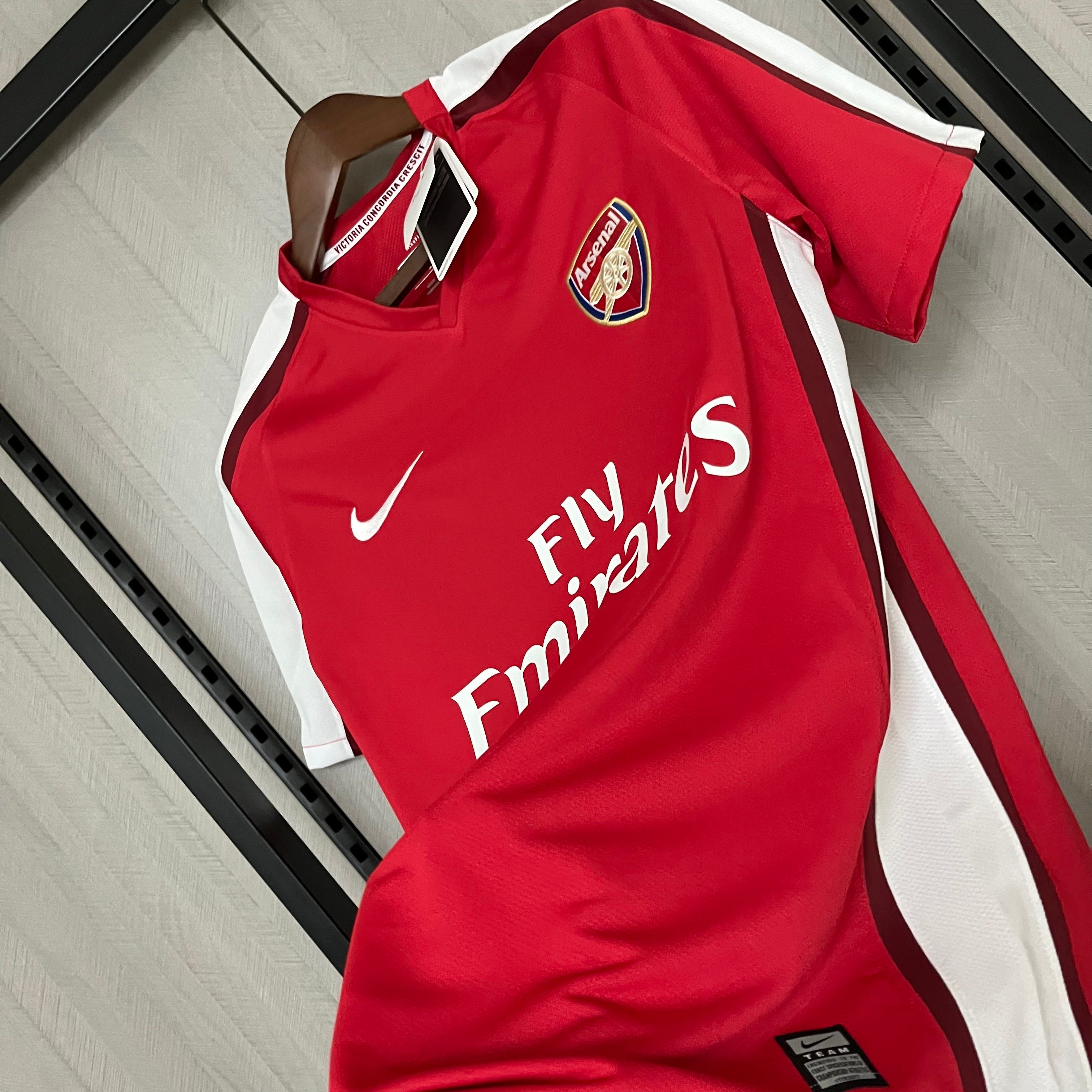 Camisa Retrô Arsenal Home 08/10