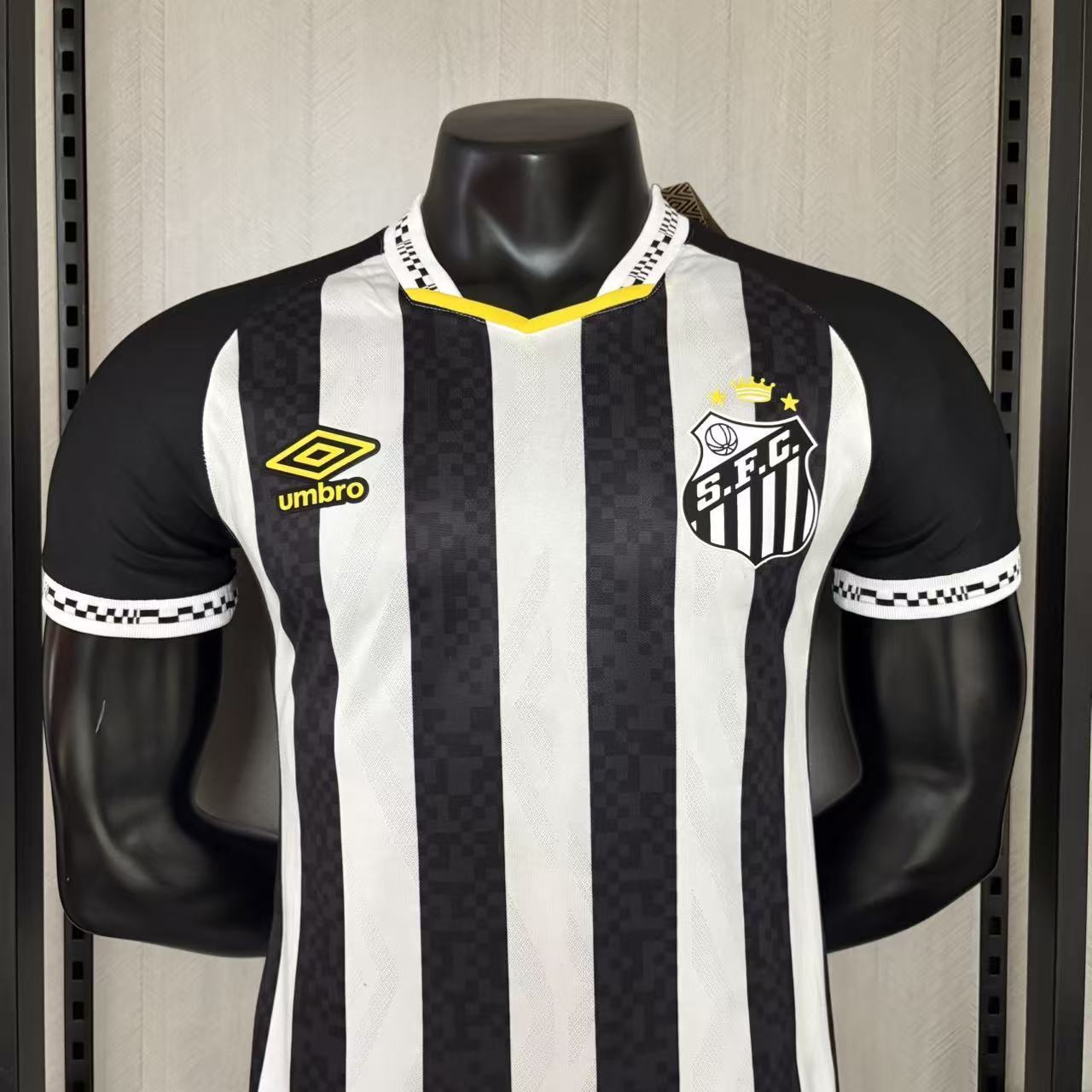 Camisa Versão Jogador Santos Visitante 2025/26