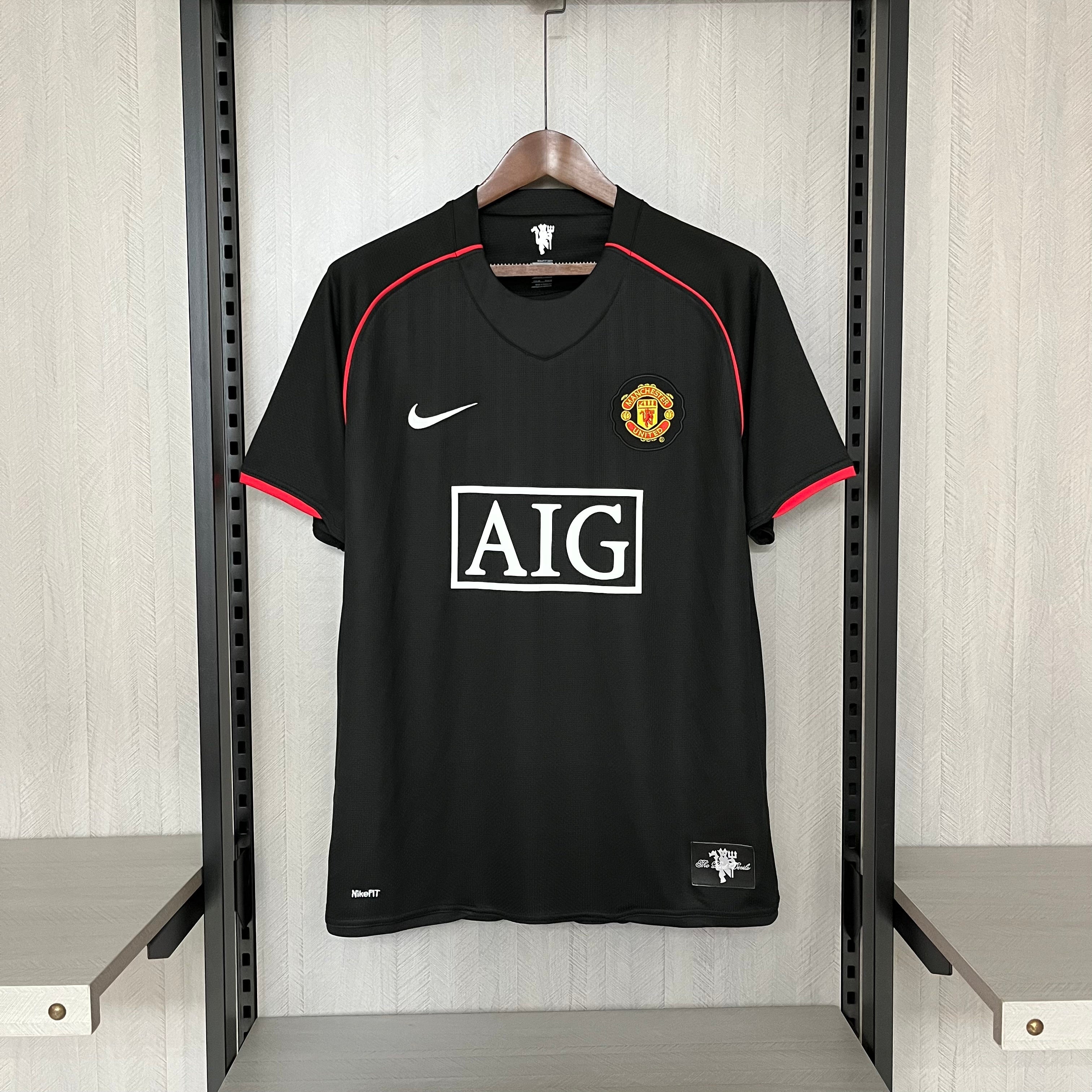 Camisa Retrô Manchester United Visitante 07/08