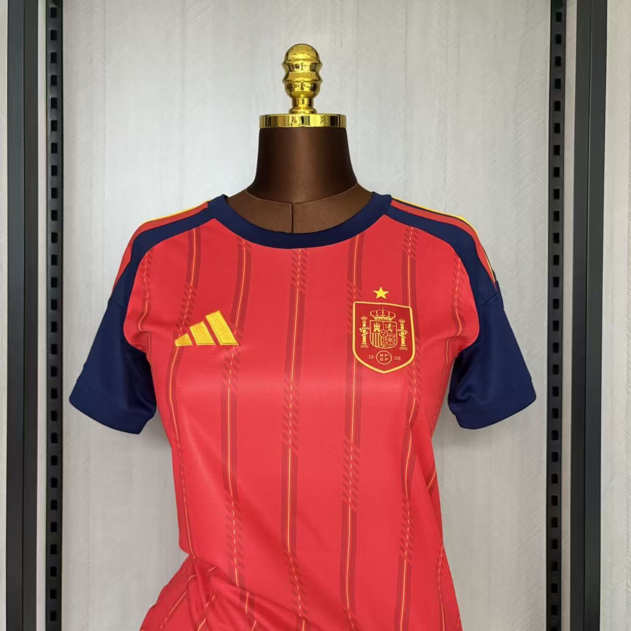 Camisa Feminina Espanha Home 2026