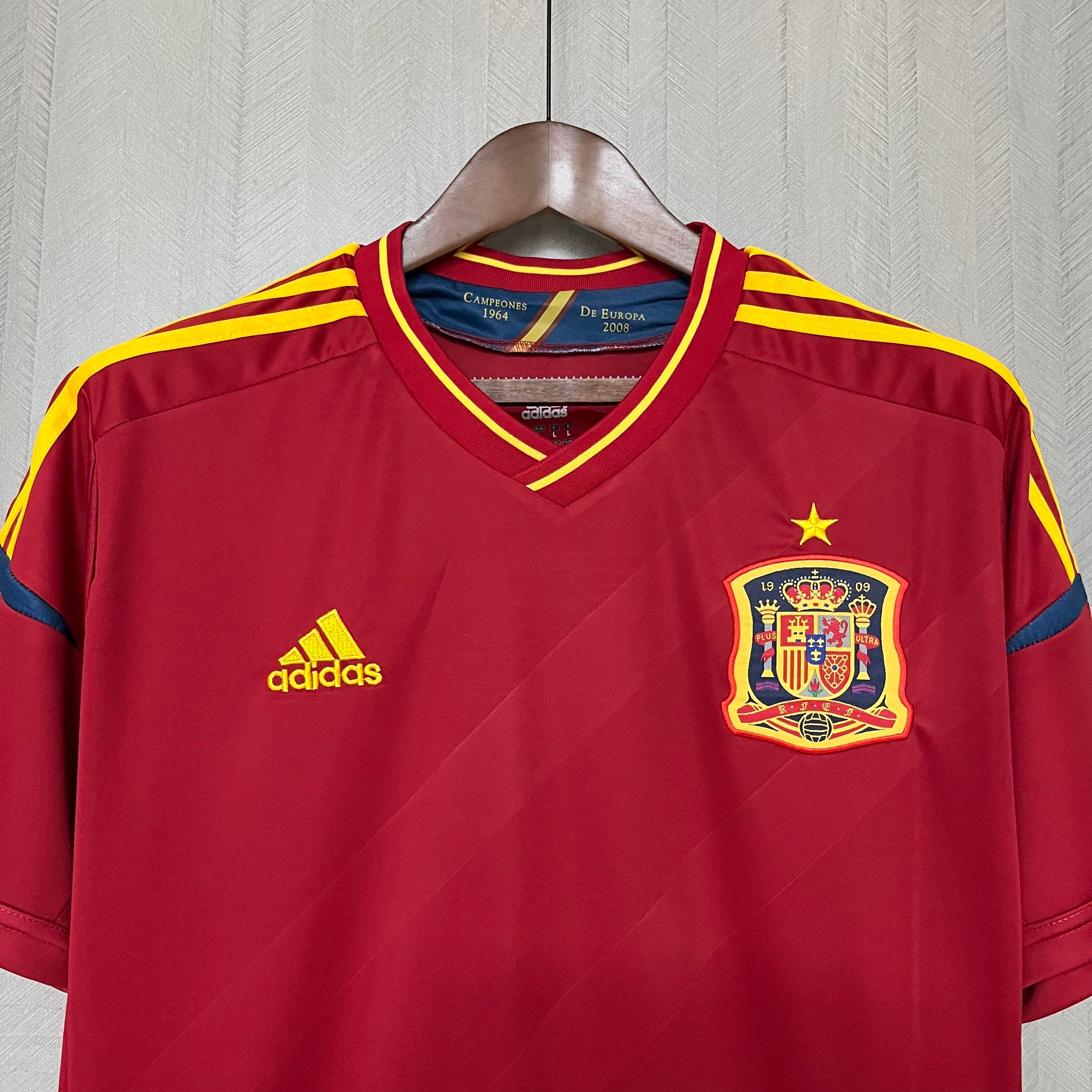 Camisa Retrô Espanha Home 2012