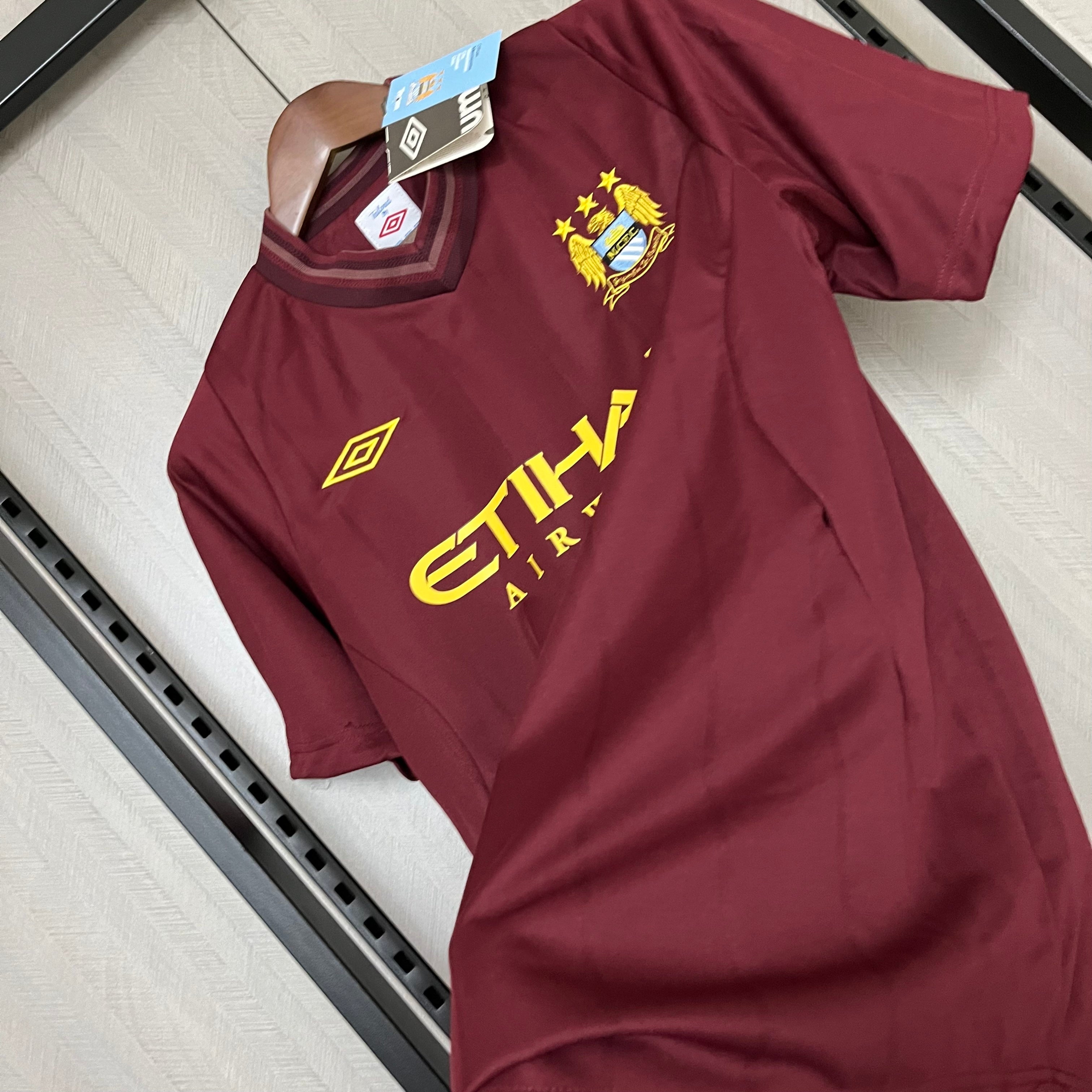Camisa Retrô Manchester City Visitante 12/13