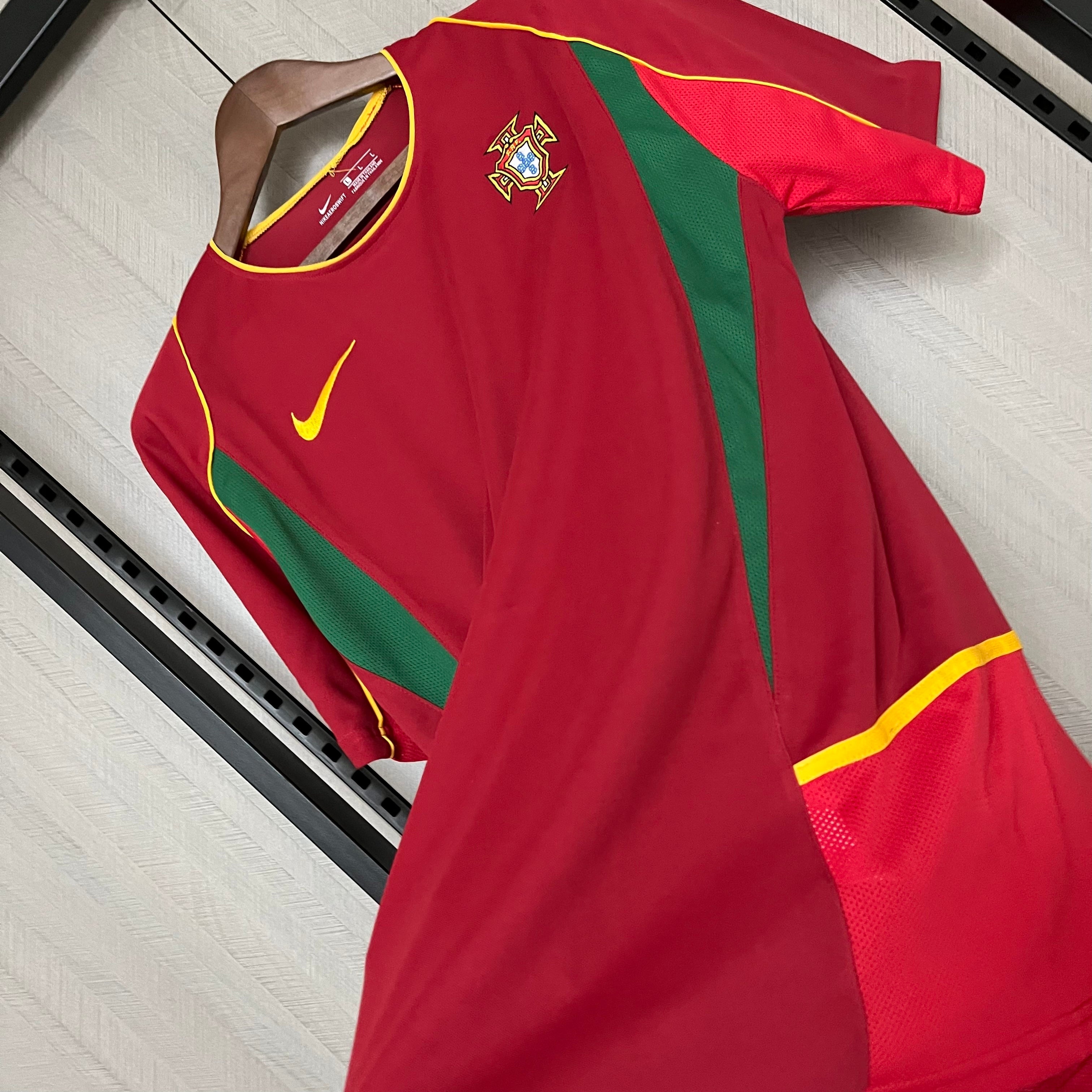 Camisa Retrô Portugal Home 2002