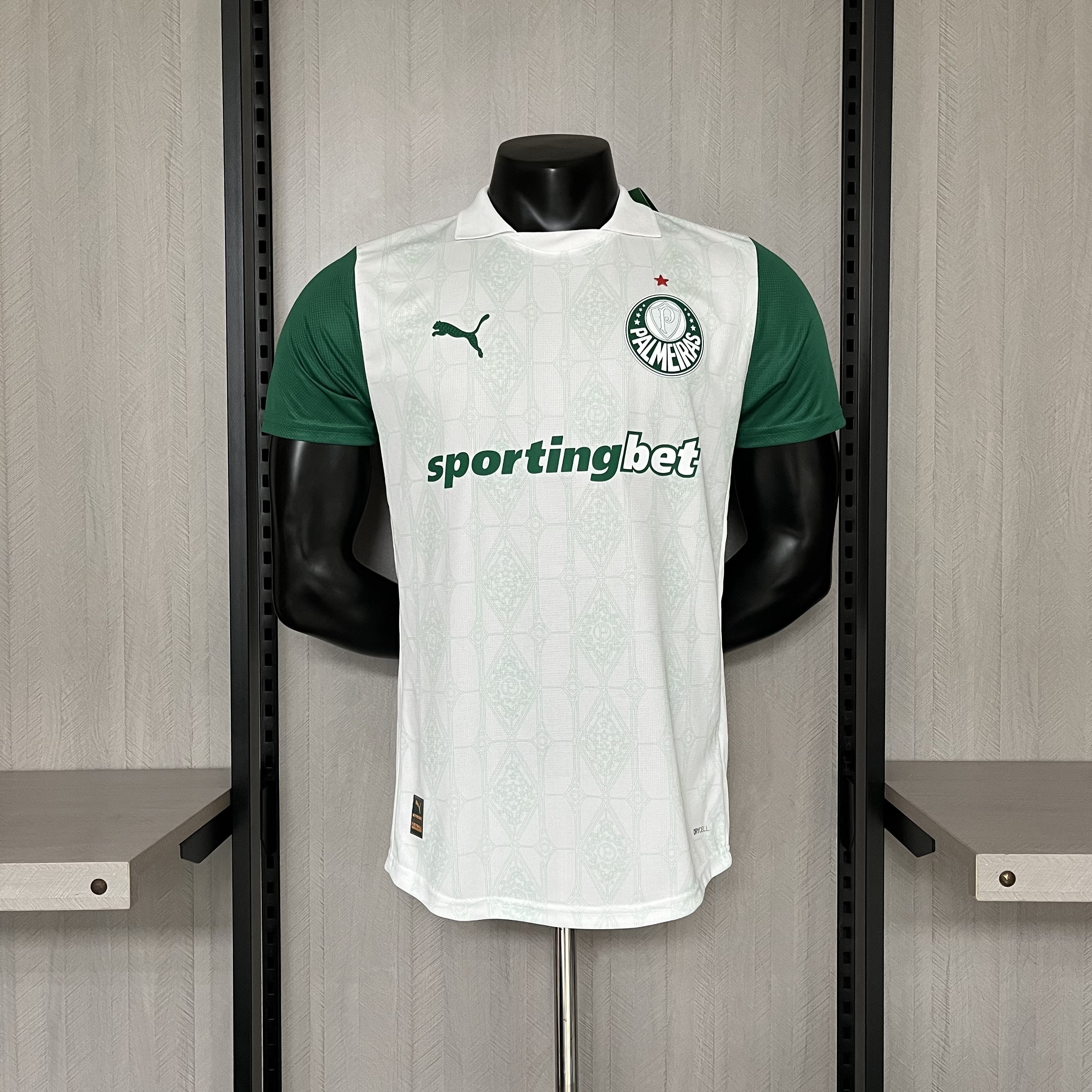 Camisa Versão Jogador Palmeiras Visitante 2025/26