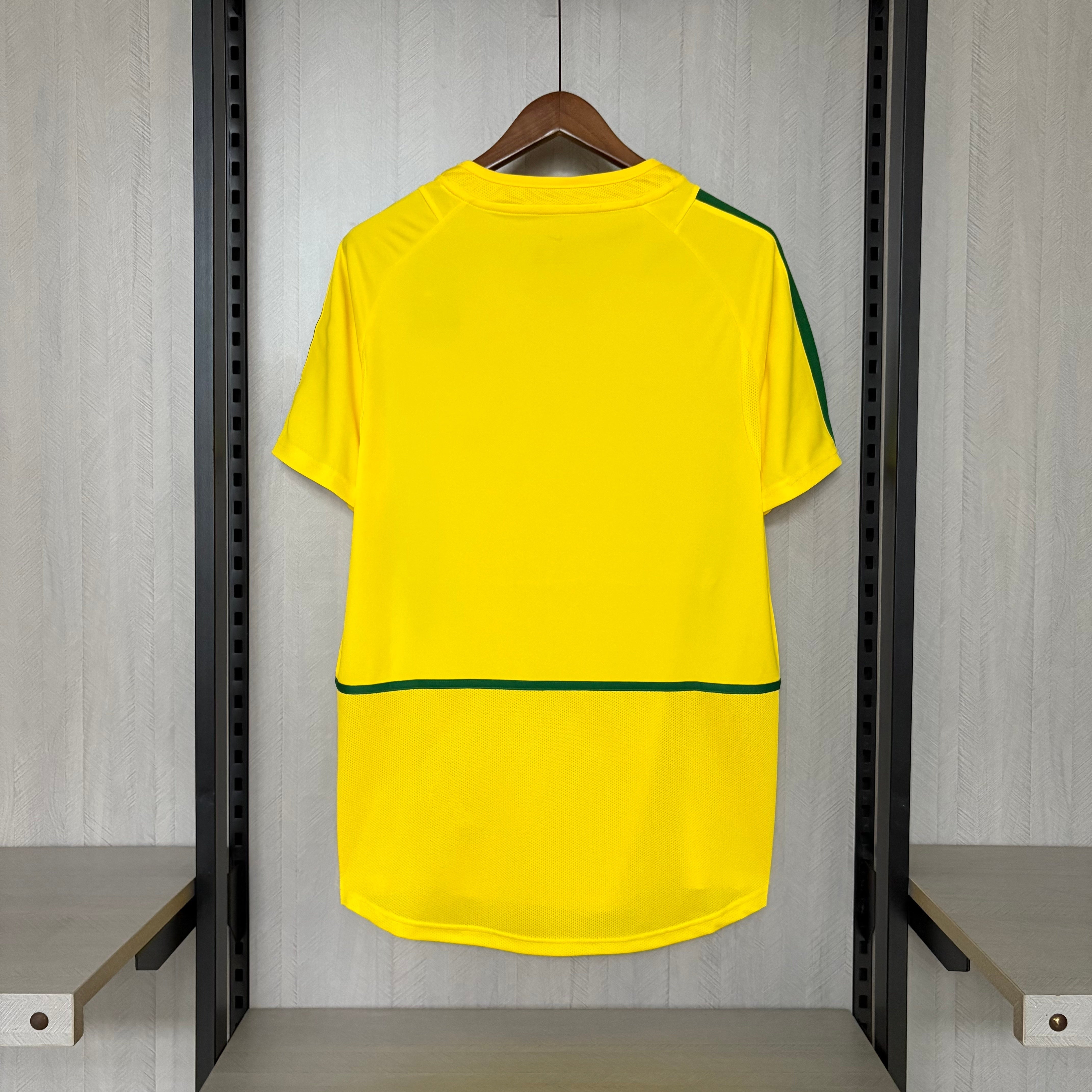 Camisa Retrô Brasil Home 2002