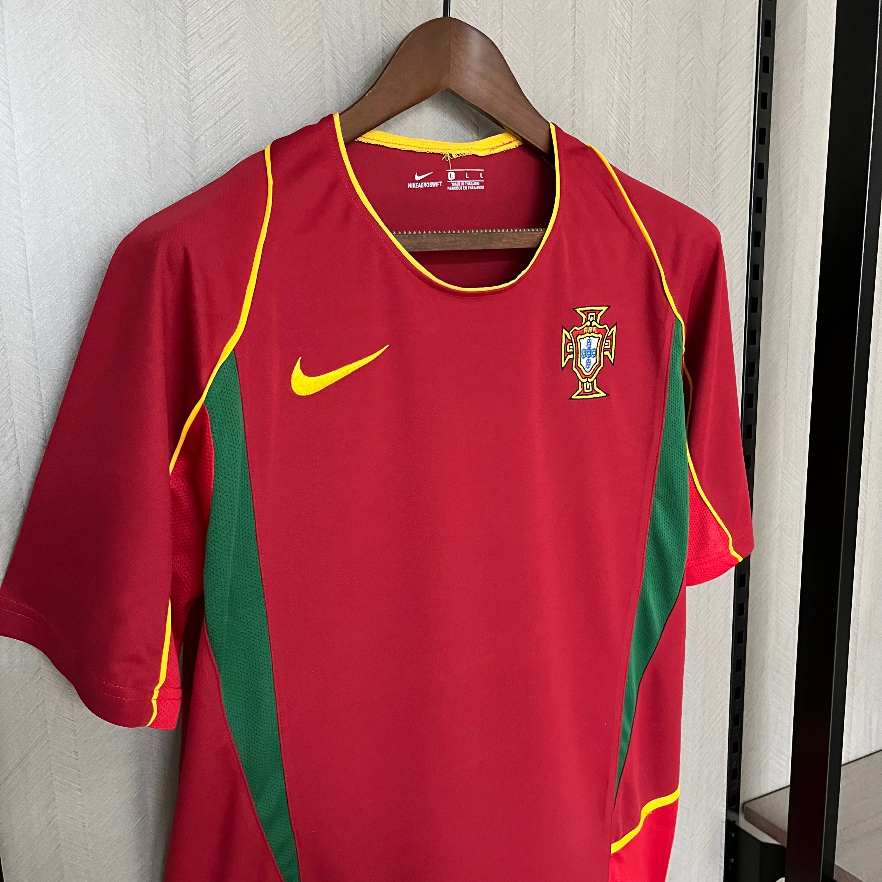 Camisa Retrô Portugal Home 2002