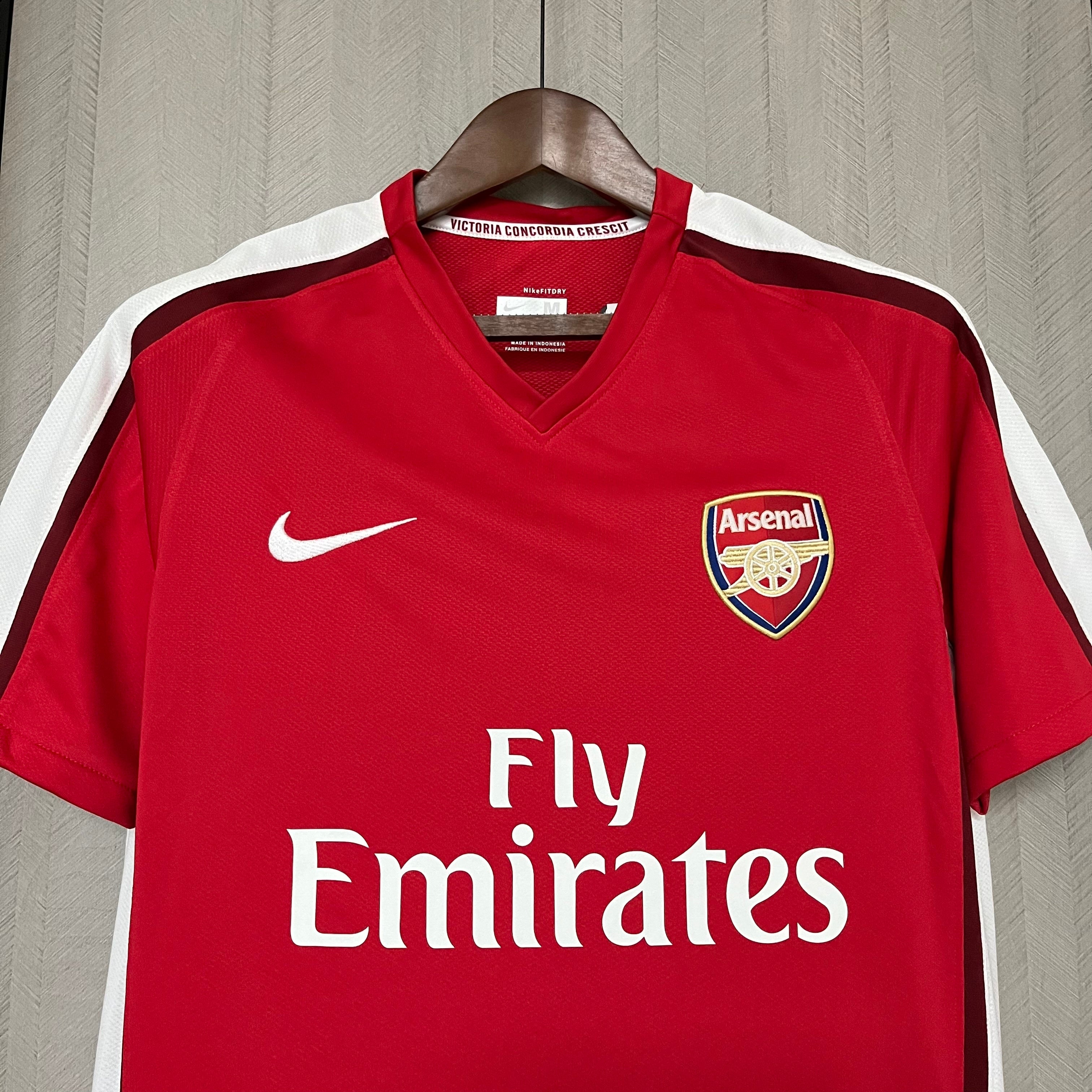 Camisa Retrô Arsenal Home 08/10