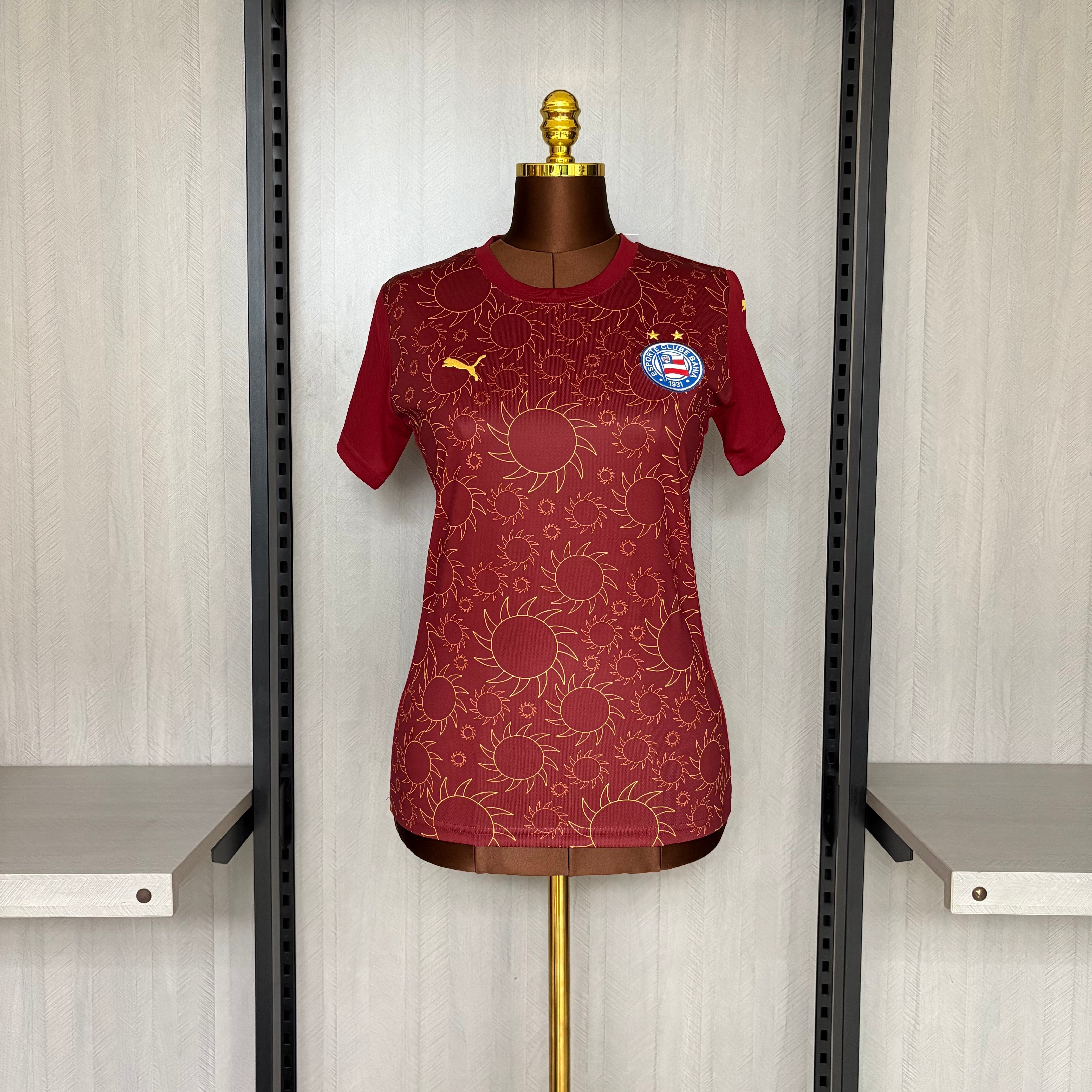 Terceira Camisa Feminina Bahia 2025/26