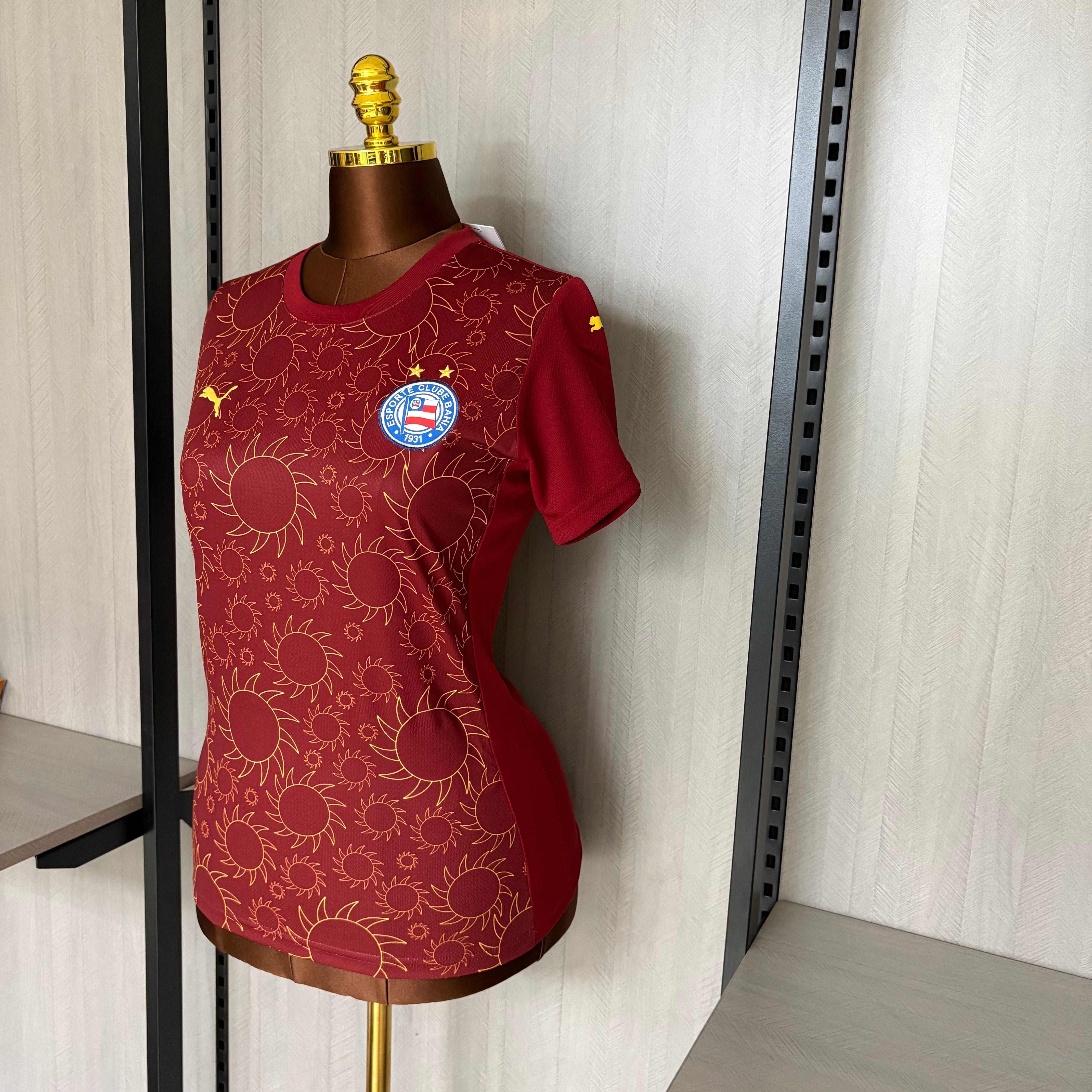 Terceira Camisa Feminina Bahia 2025/26