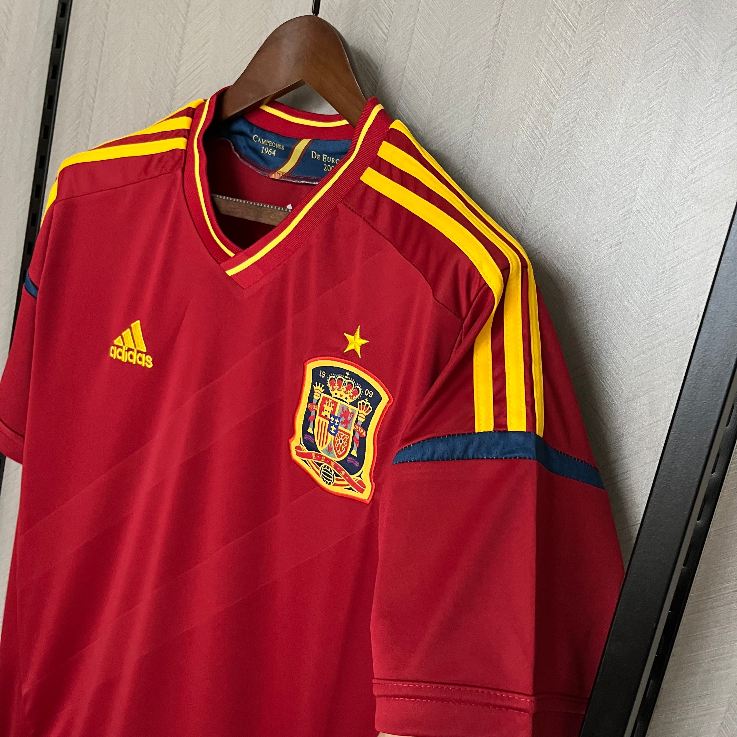 Camisa Retrô Espanha Home 2012
