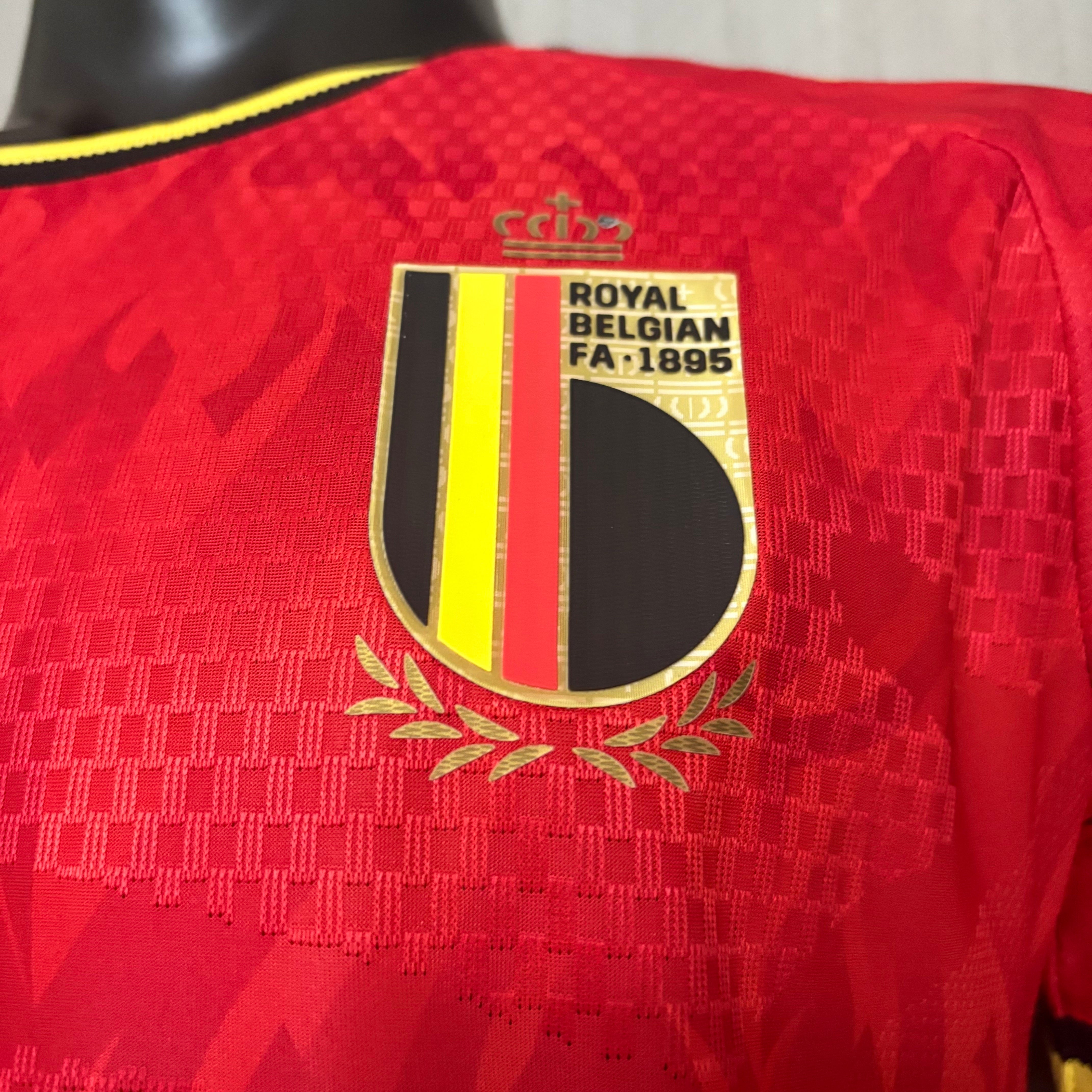 Camisa Versão Jogador Bélgica Home 2026