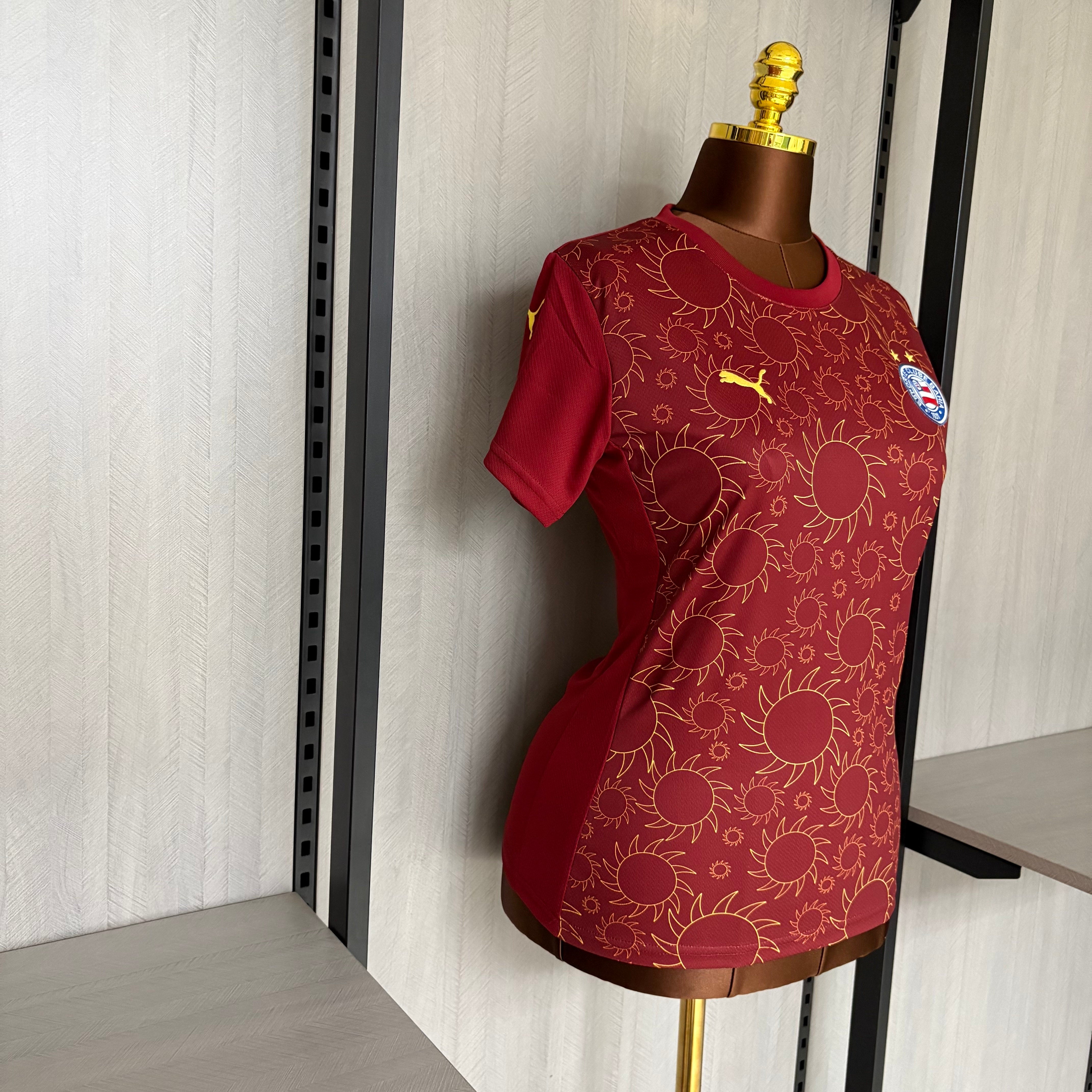 Terceira Camisa Feminina Bahia 2025/26