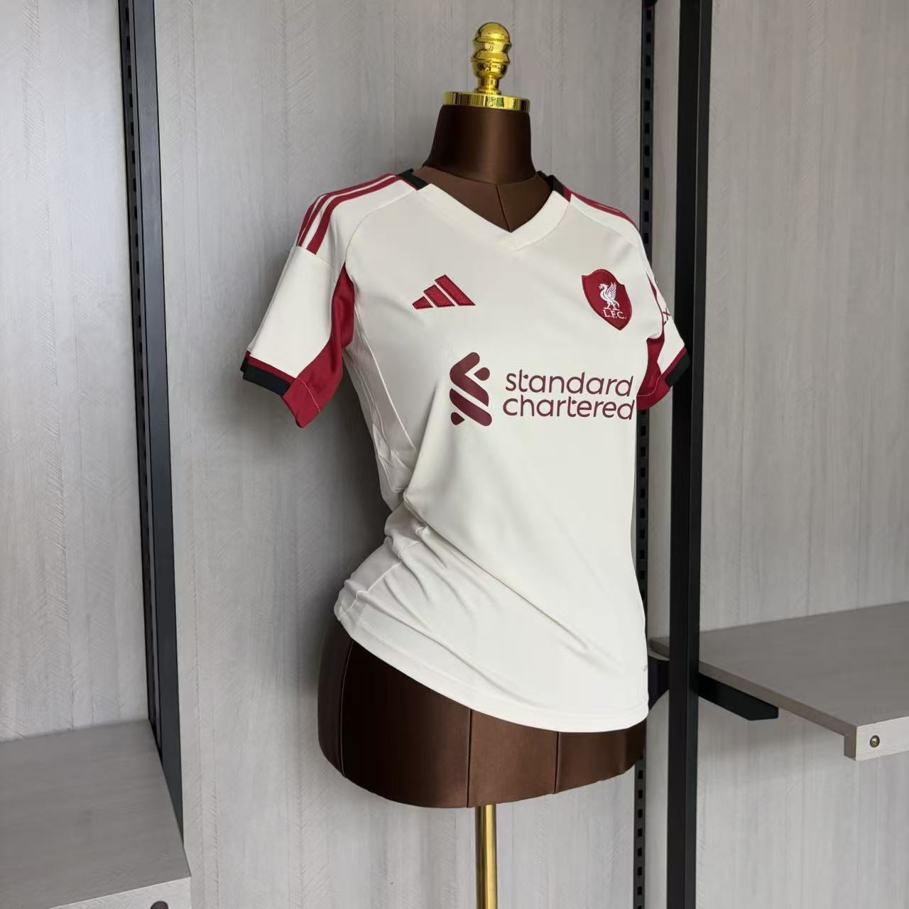 Camisa Feminina Liverpool Visitante 2025/26