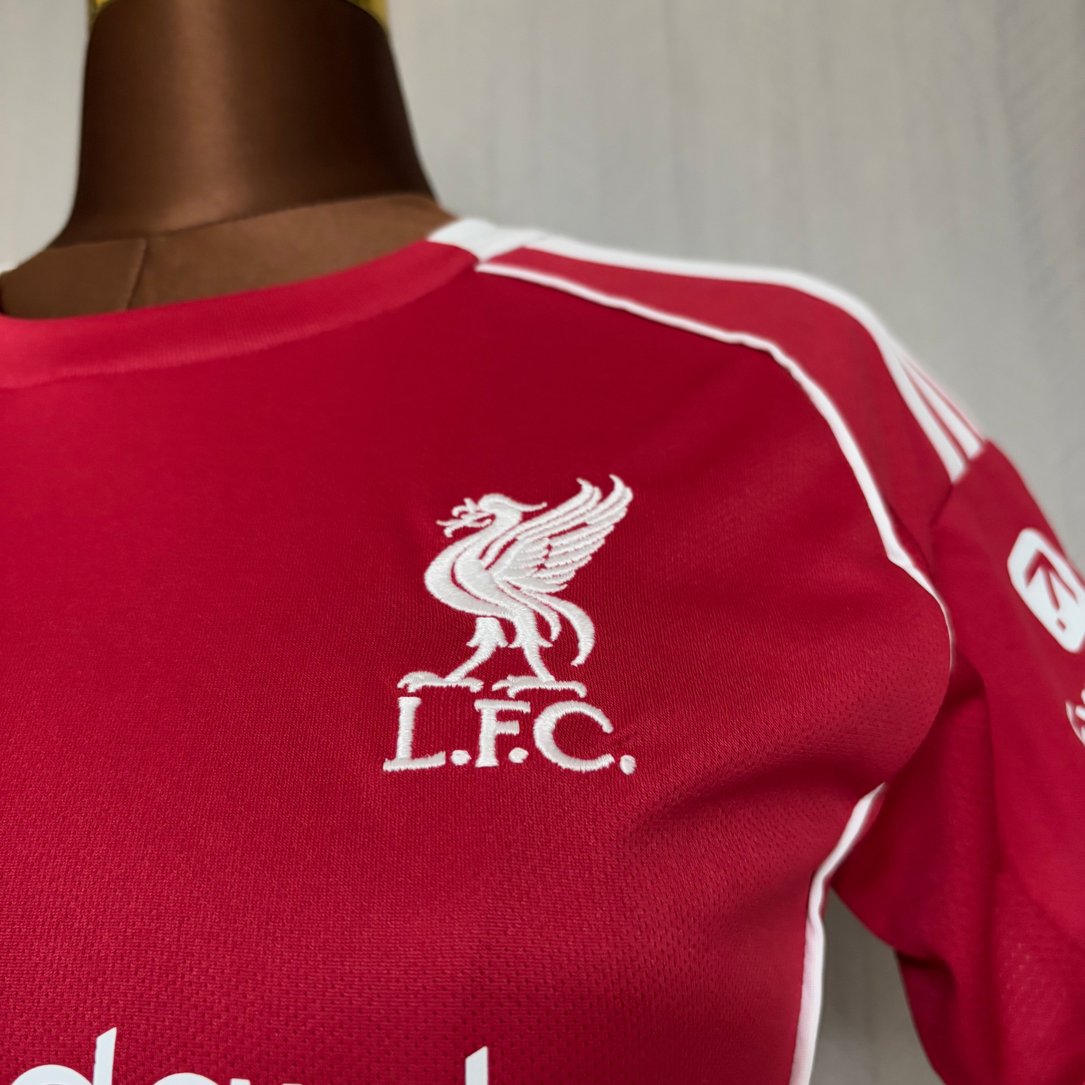 Camisa Feminina Liverpool Home 2025/26