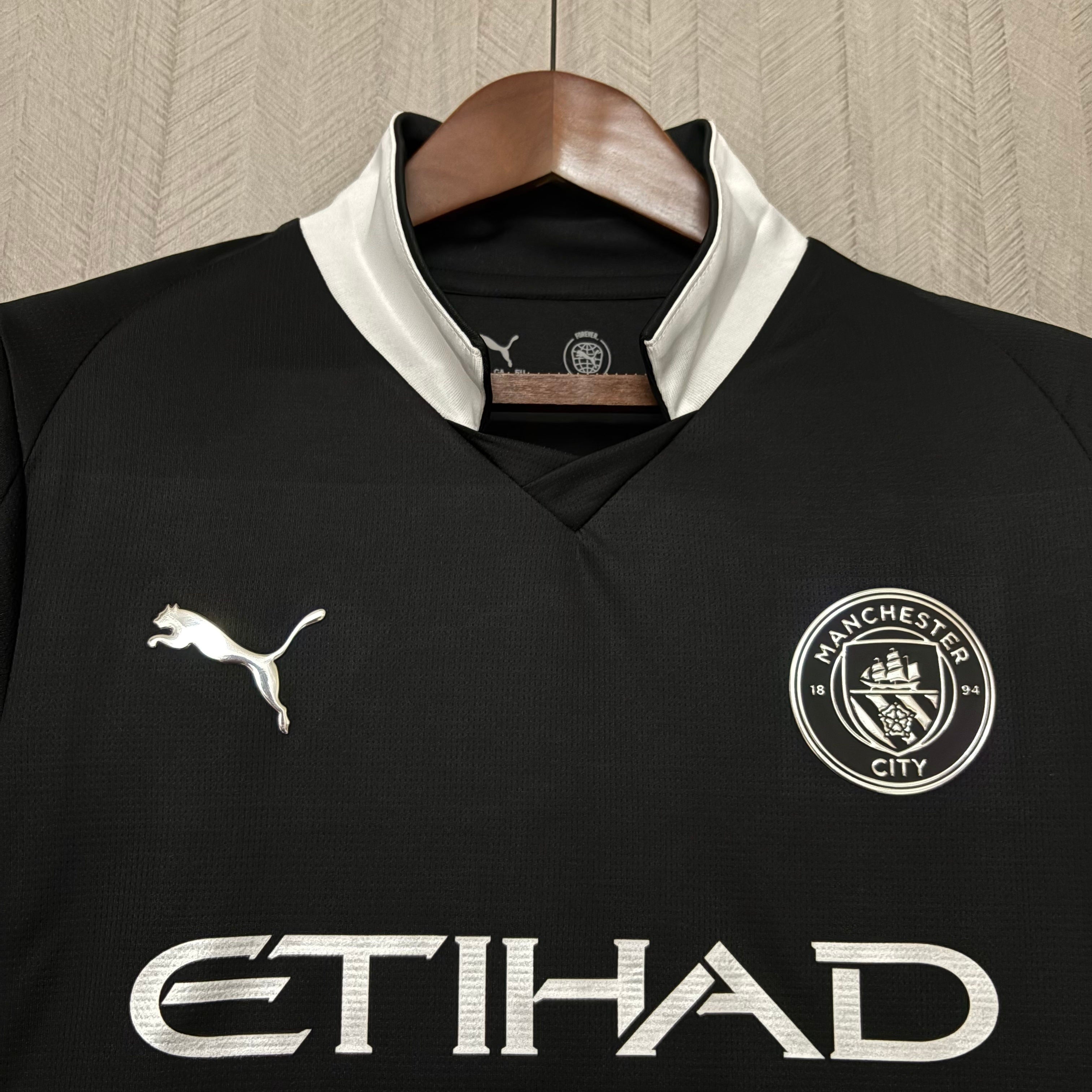 Camisa Manchester City Black 2025/26
