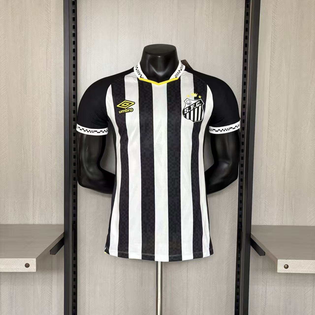 Camisa Versão Jogador Santos Visitante 2025/26