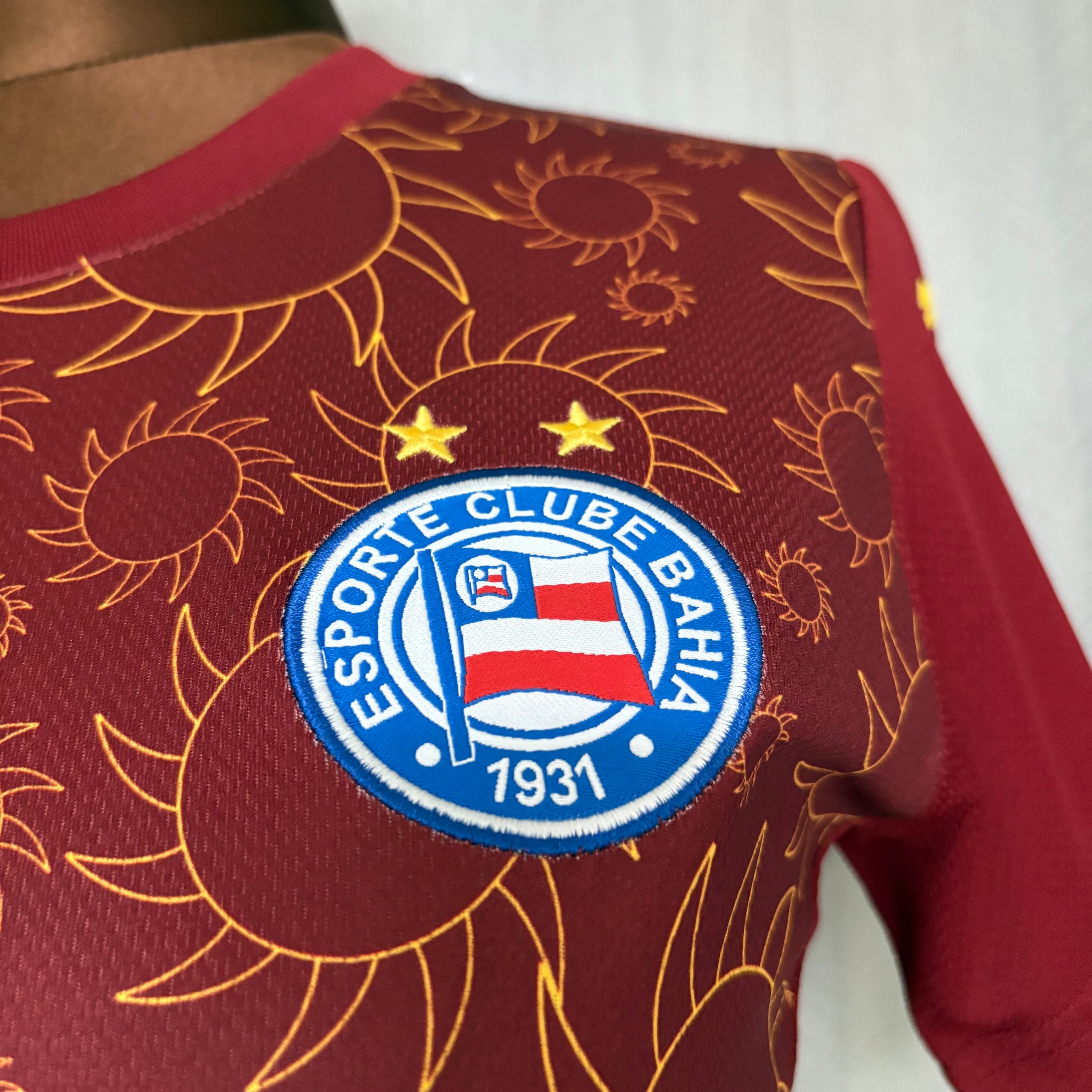 Terceira Camisa Feminina Bahia 2025/26