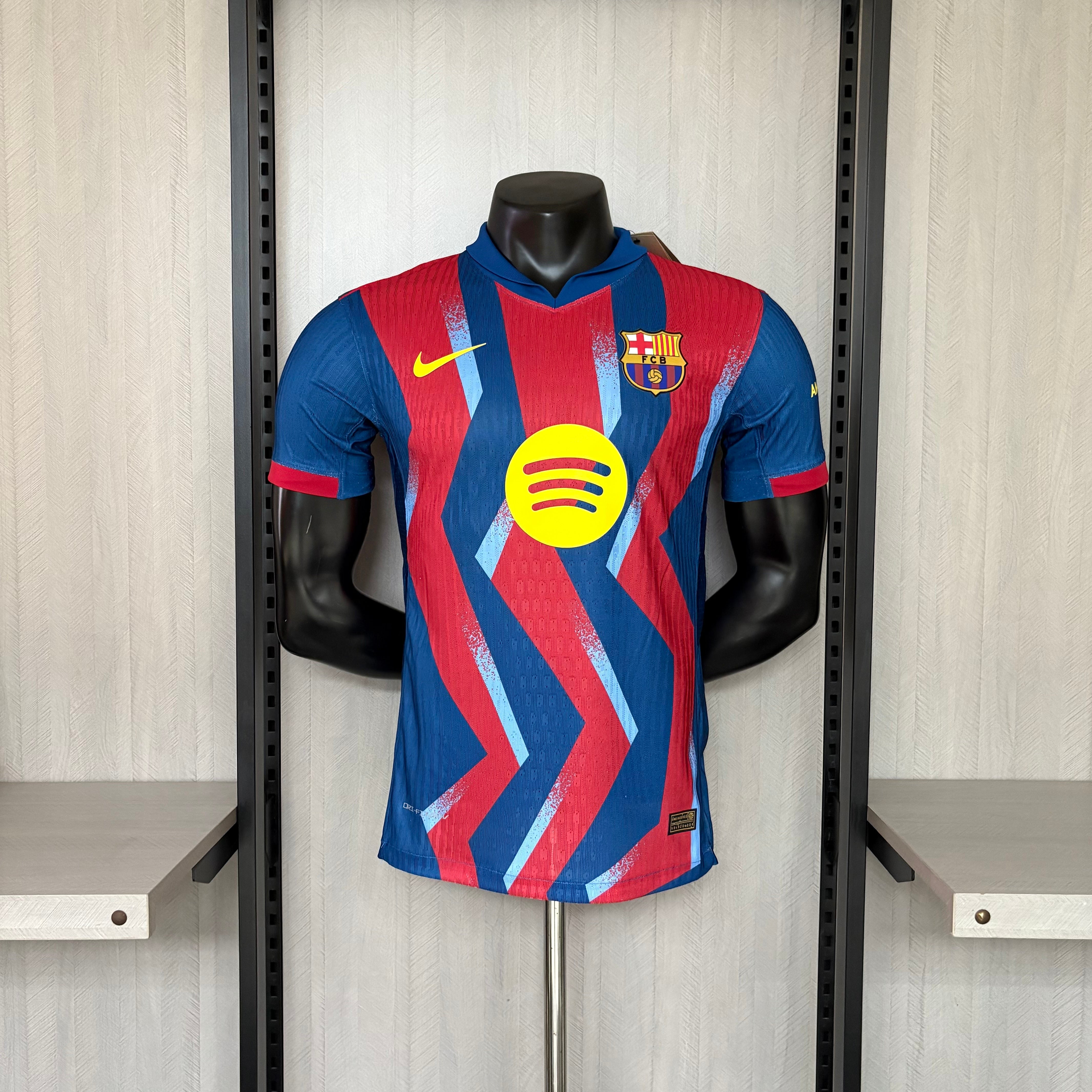 Camisa Versão Jogador Barcelona Home 2025/26