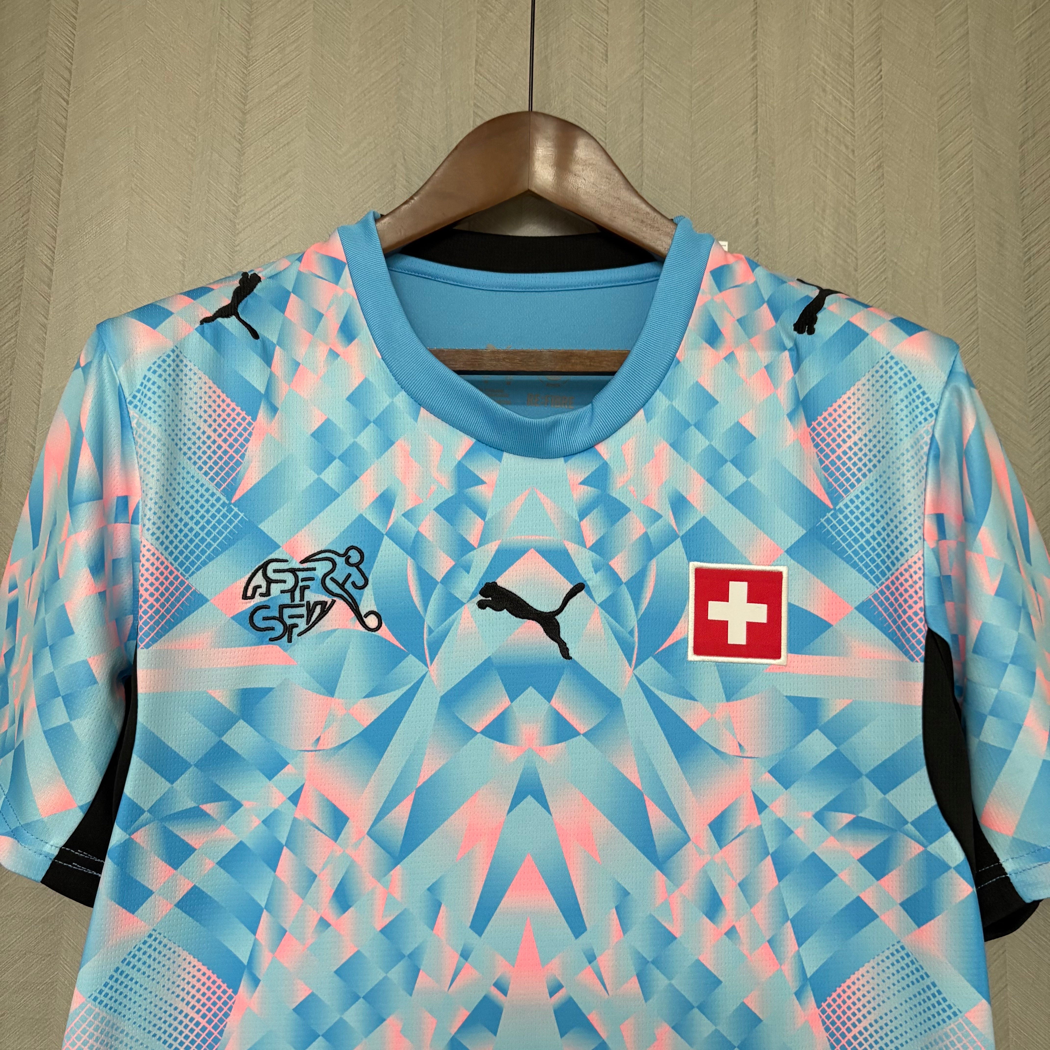 Camisa Seleção Suíça Visitante 2026