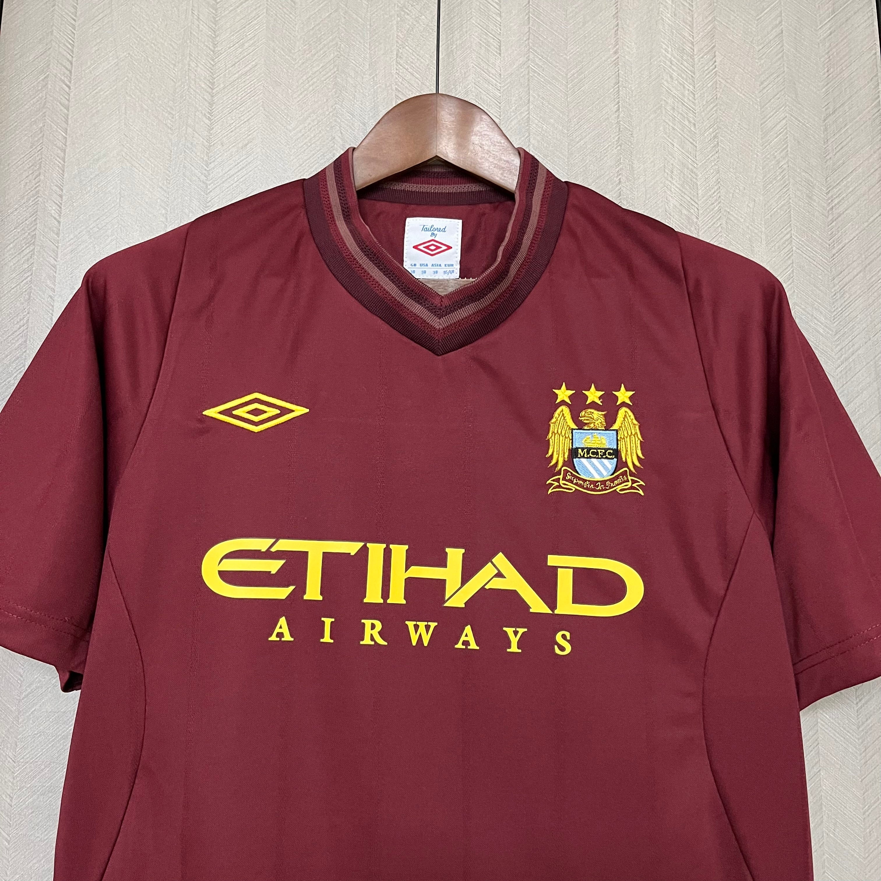 Camisa Retrô Manchester City Visitante 12/13
