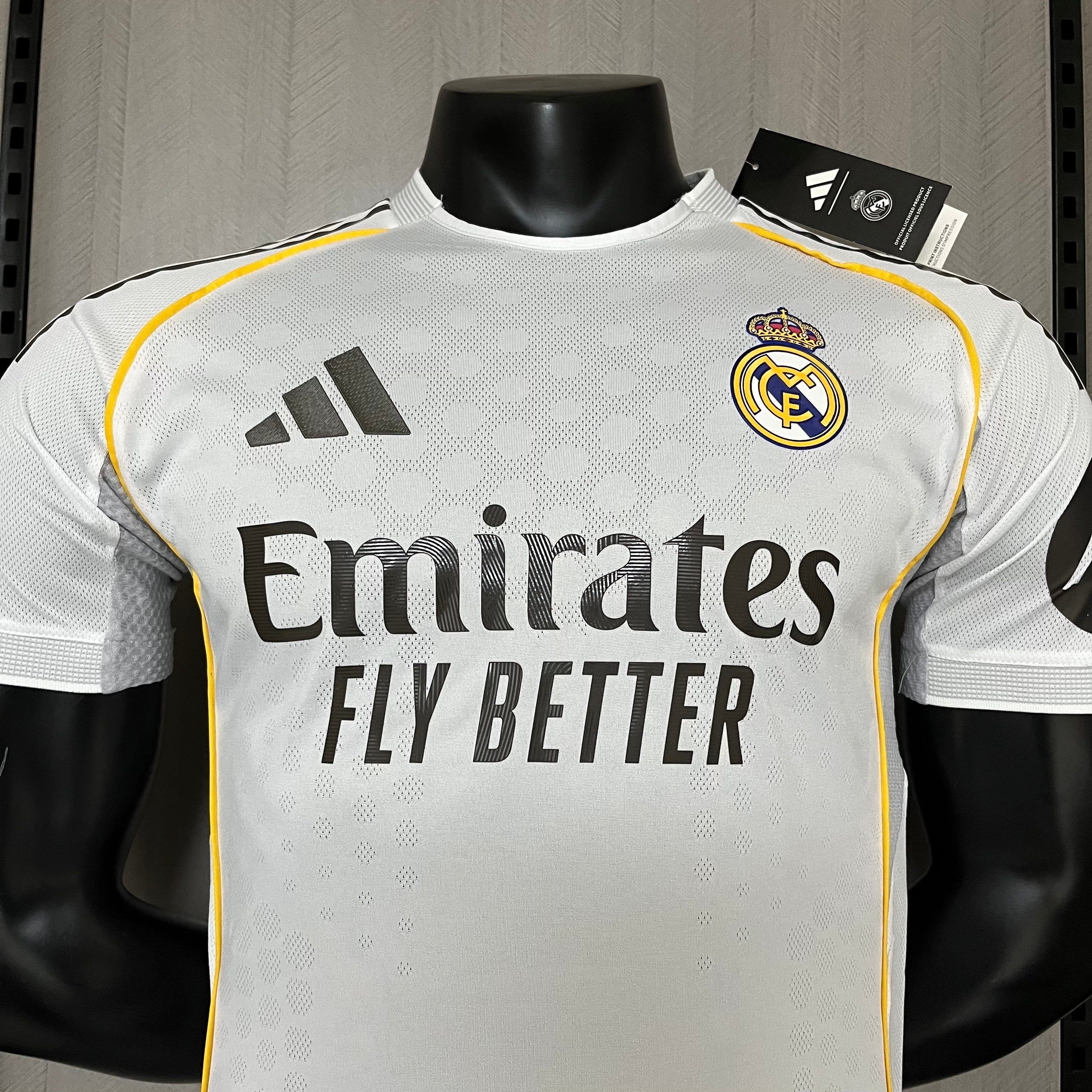 Camisa Versão Jogador Real Madrid Home 2025/26