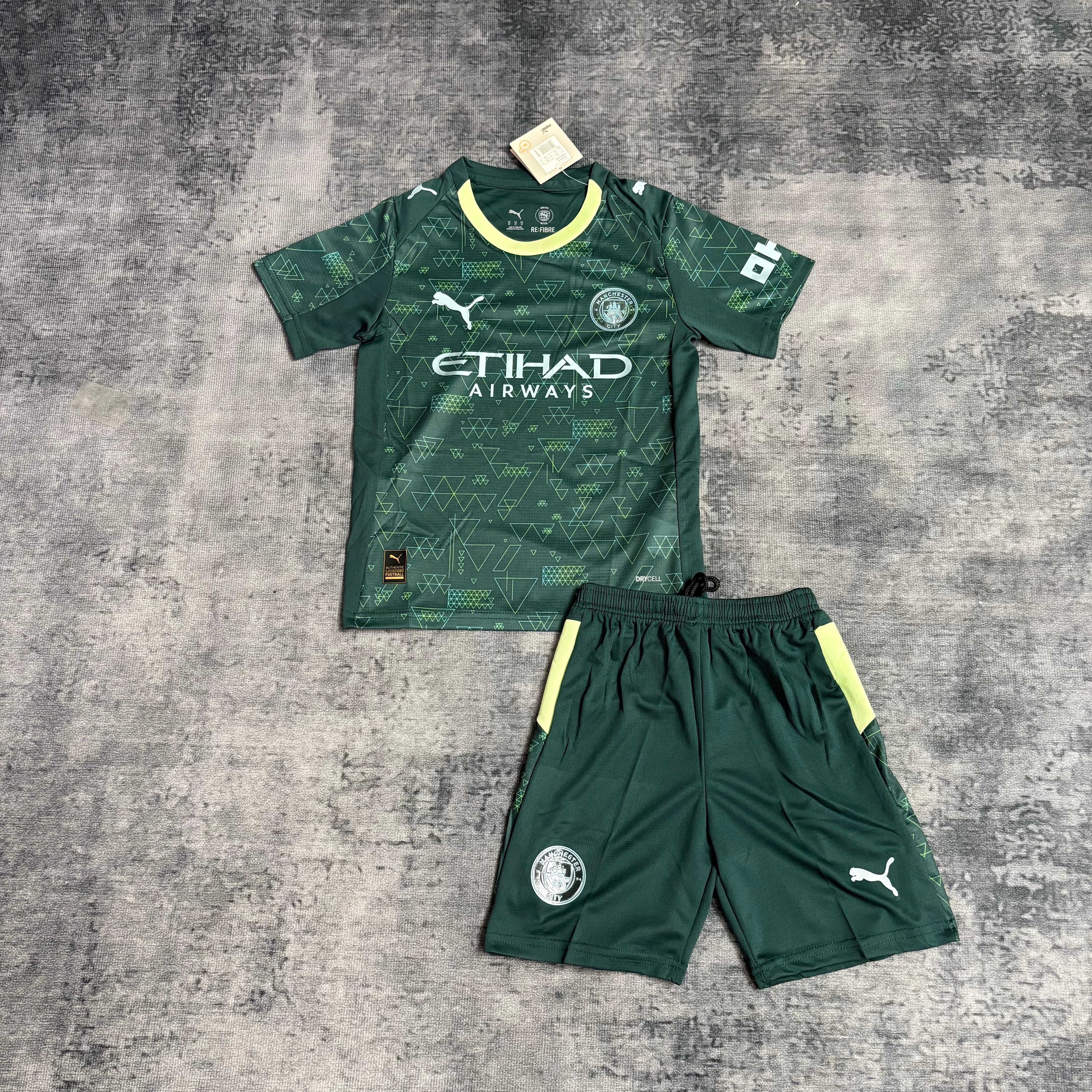 Kit Infantil Manchester City IIII 2025/26