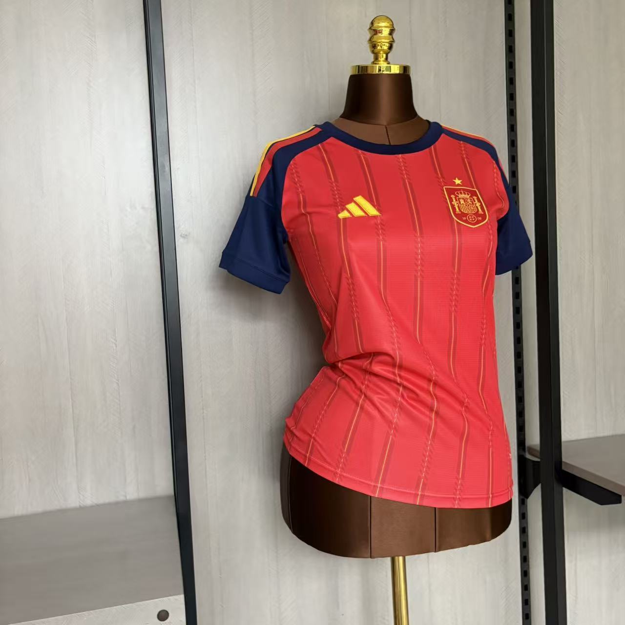 Camisa Feminina Espanha Home 2026
