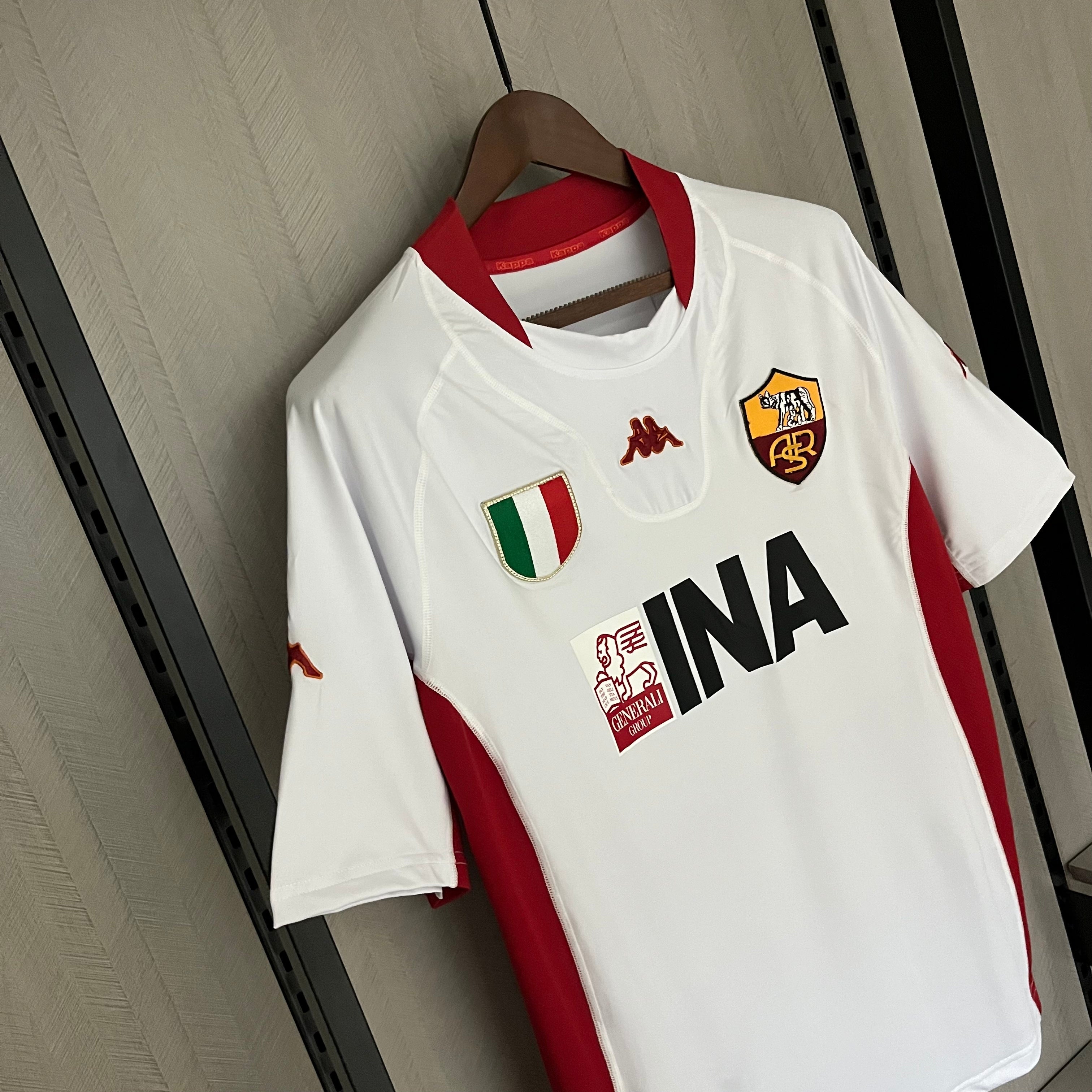 Camisa Retrô Roma Visitante 01/02