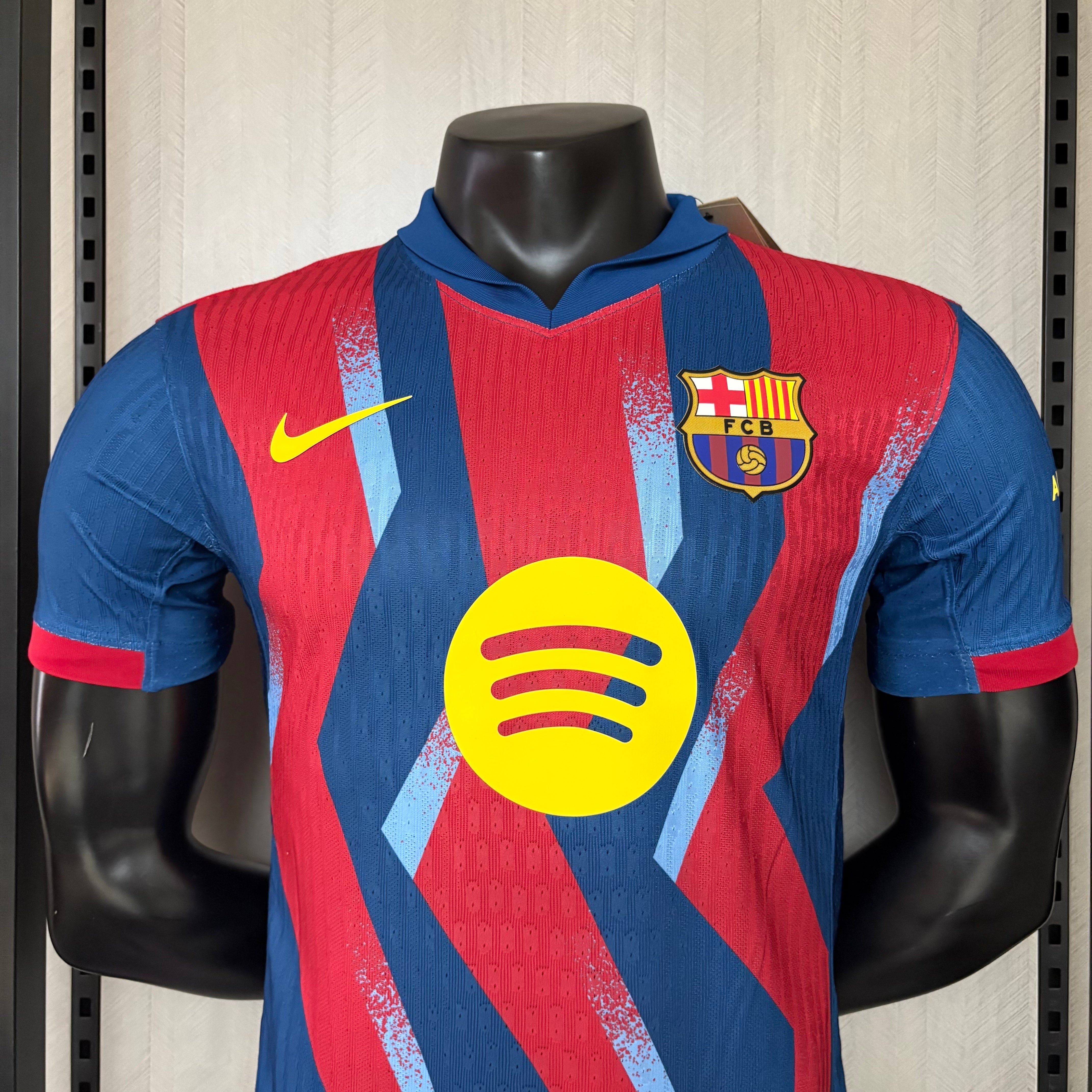 Camisa Versão Jogador Barcelona Home 2025/26